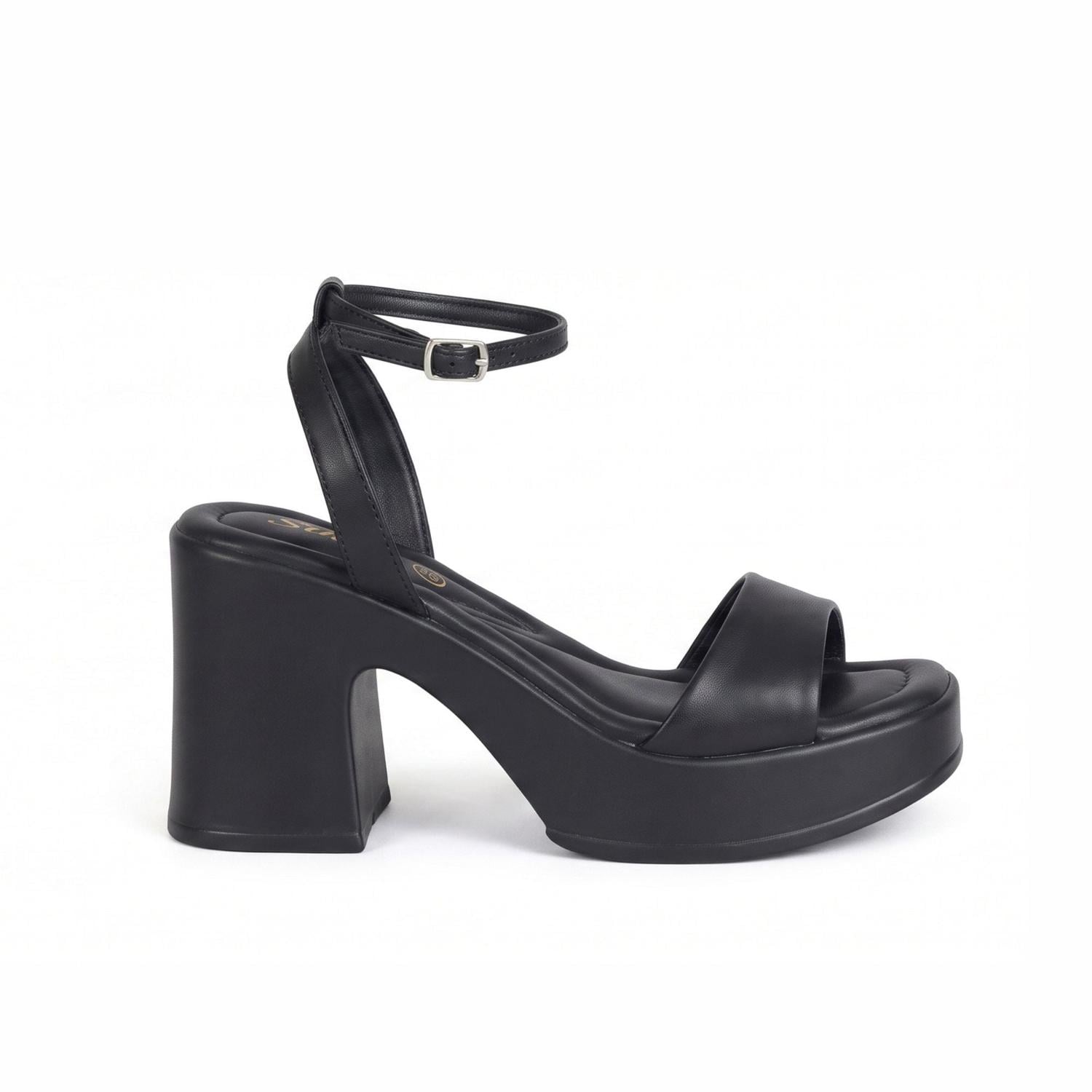 SANDALIA MUJER STHEF CASUAL NEGRO 7798 COLOR NEGRO - 1106699 - 3