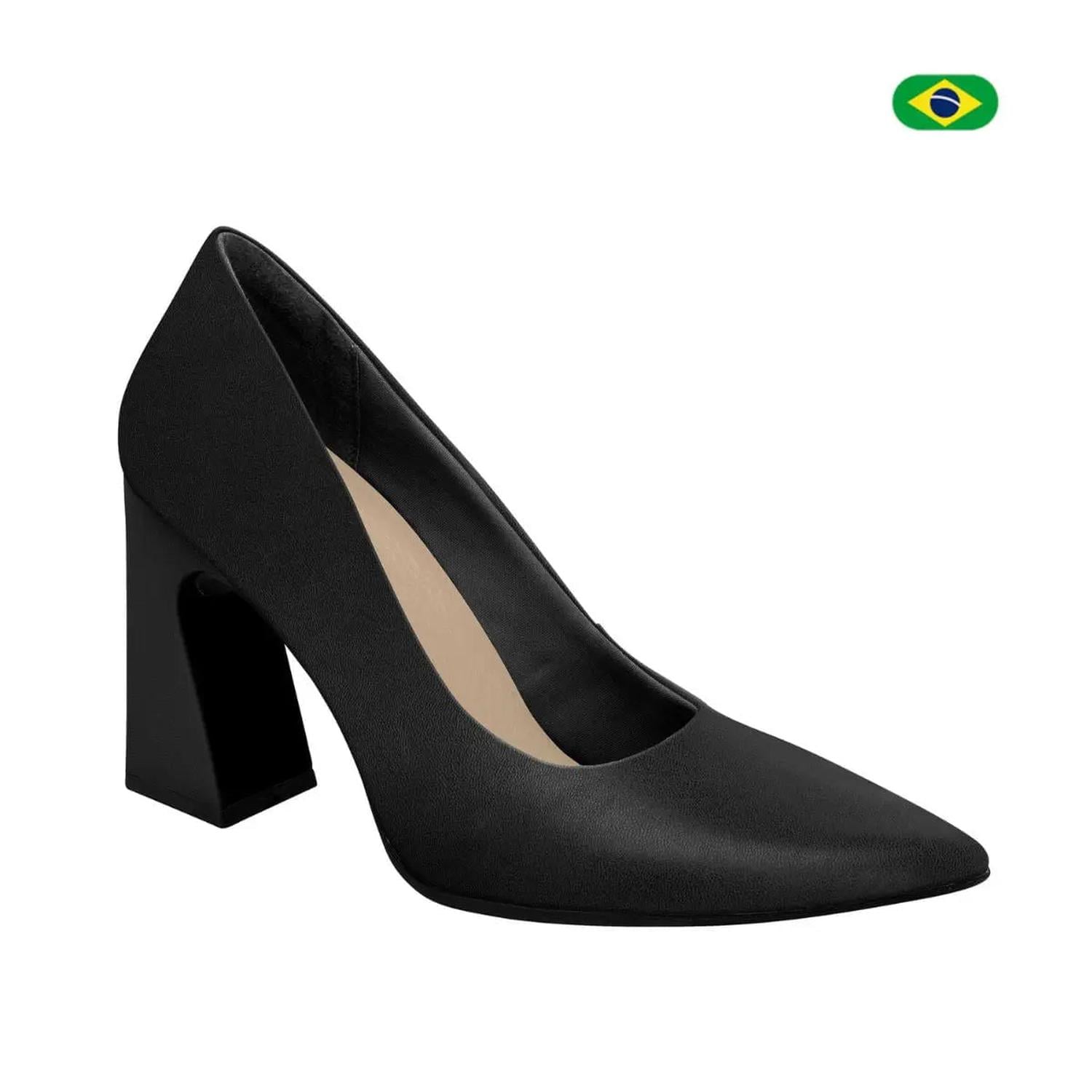 ZAPATOS PUMPS MUJER 749101 PRETO - 1