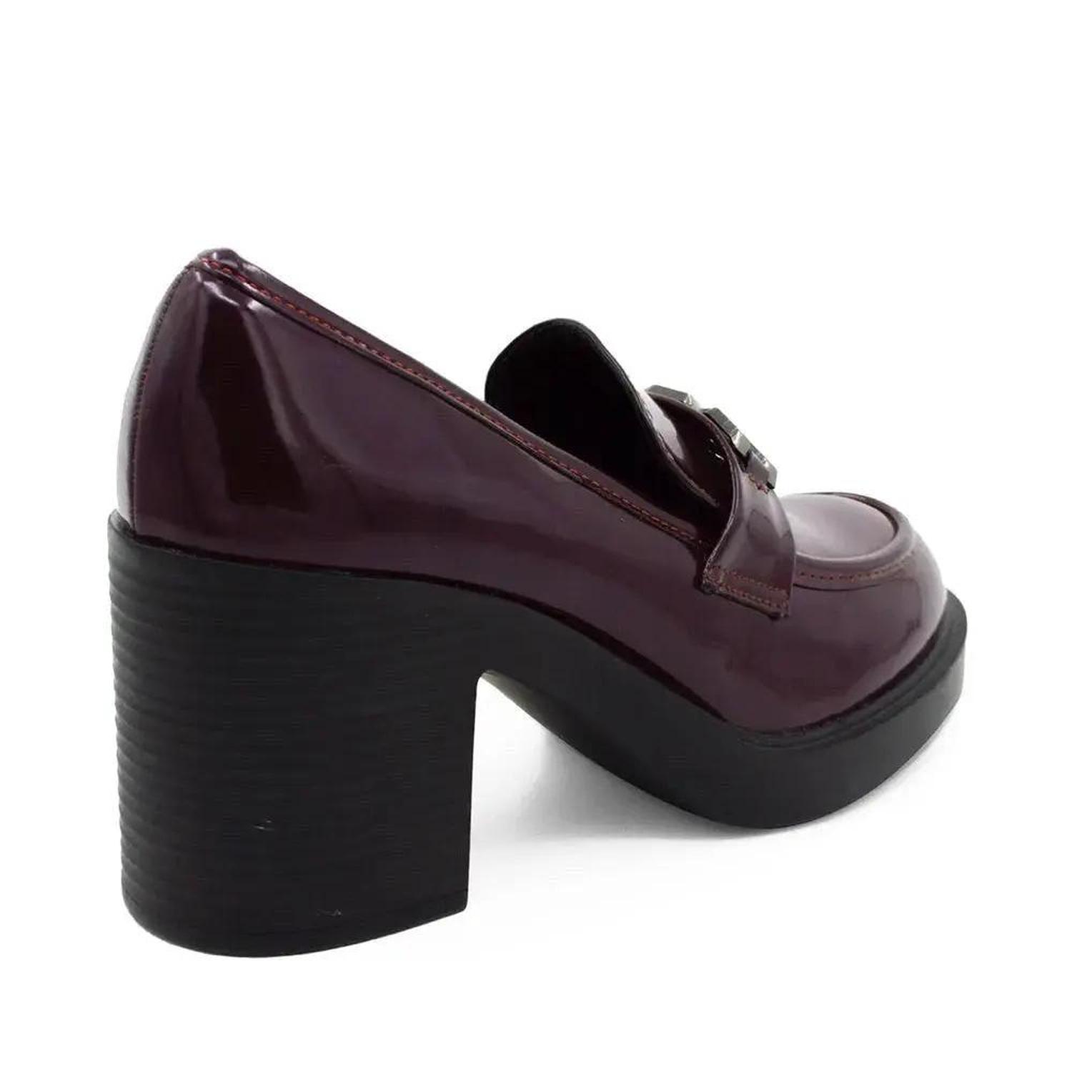 MOCASIN MUJER STHEF BURGUNDY 8105 ROJO 1128660 - 4