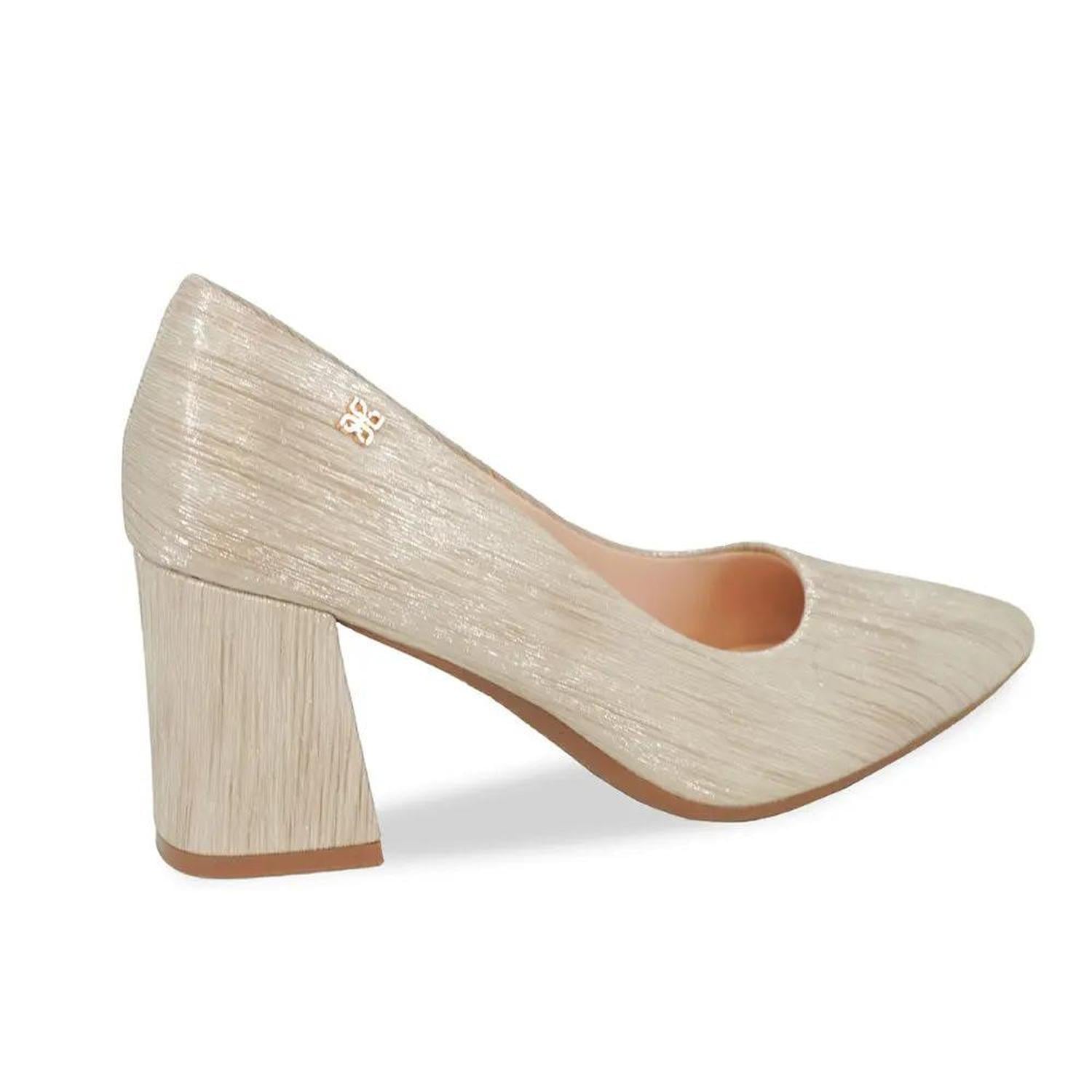 ZAPATO MUJER STHEF VESTIR DORADO 8122 COLOR 1128904 - 3