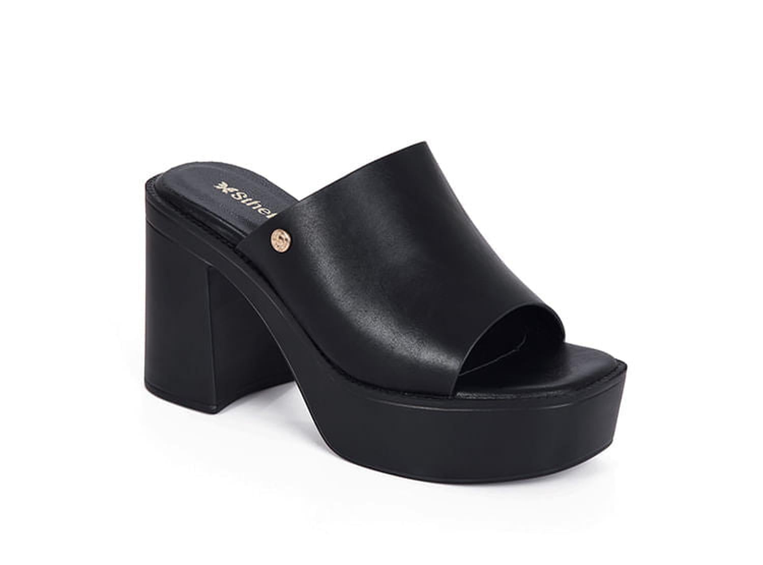 SANDALIA MUJER STHEF CASUAL NEGRO 7857 - 1