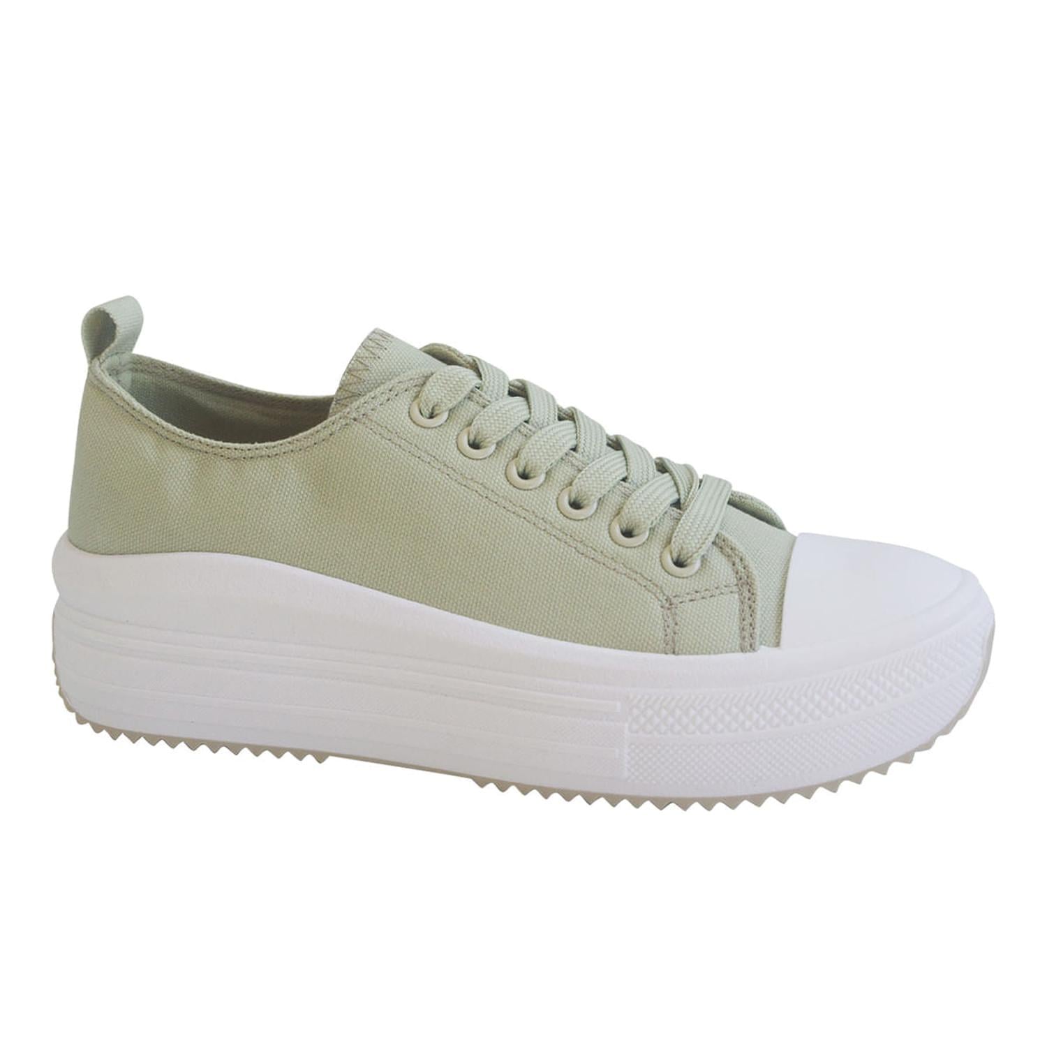 ZAPATILLA MUJER STHEF URBANA MENTA 7567 TXTL - 1