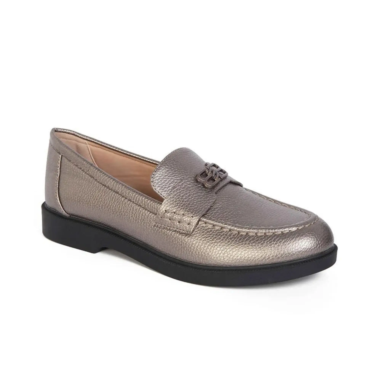 MOCASIN MUJER STHEF TAUPE 8116 MARRÓN 1128837 - 2