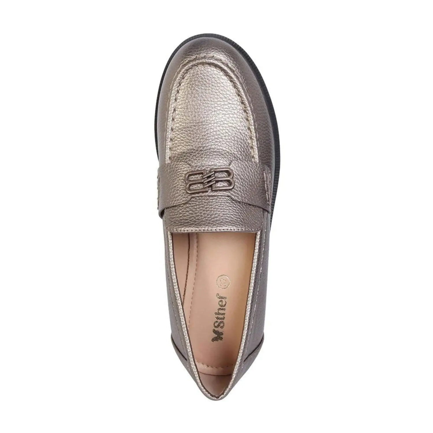 MOCASIN MUJER STHEF TAUPE 8116 MARRÓN 1128837 - 4
