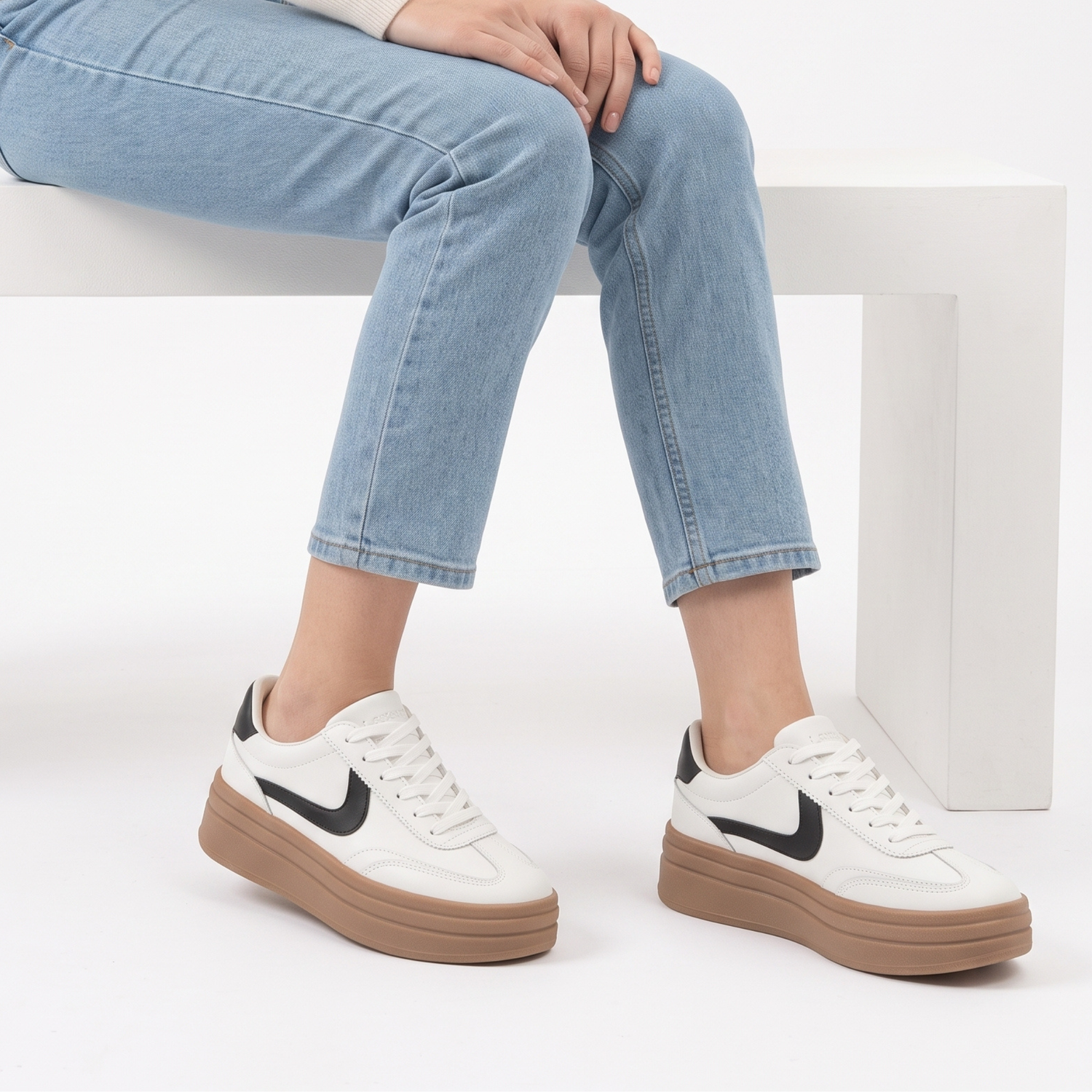ZAPATILLA MUJER STHEF CASUAL WHITE 8131 BLANCO 1128993 - 9
