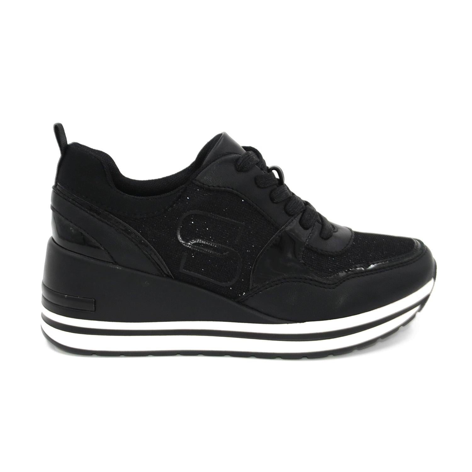 ZAPATILLA MUJER STHEF CASUAL NEGRO 8114 NEGRO 1128765 - 2