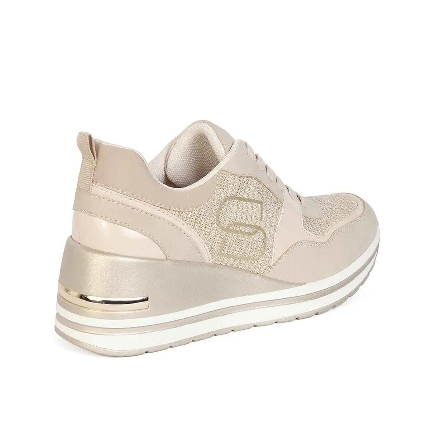 ZAPATILLA MUJER STHEF CASUAL DORADO 8114 - 3