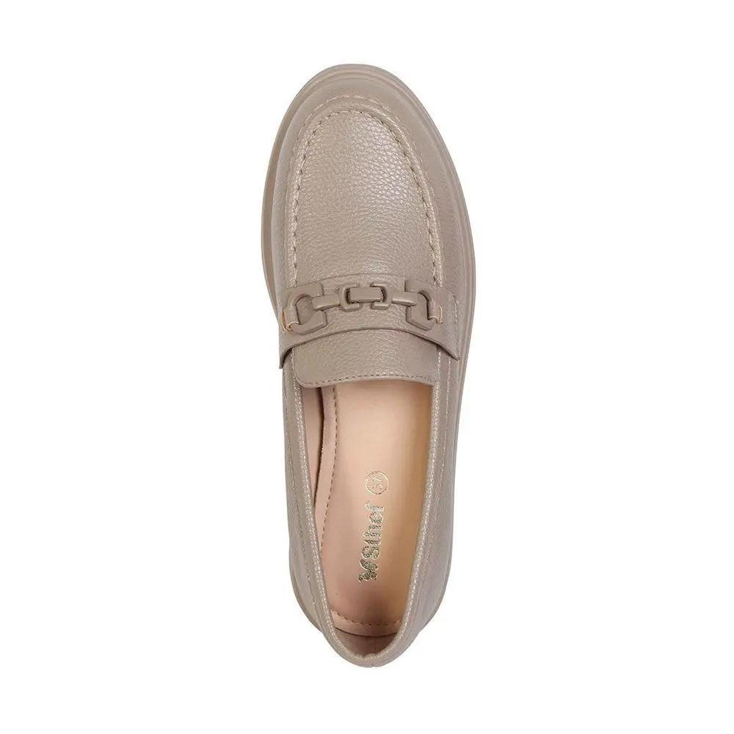MOCASIN MUJER STHEF TAUPE 8117 BEIGE 1128853 - 4