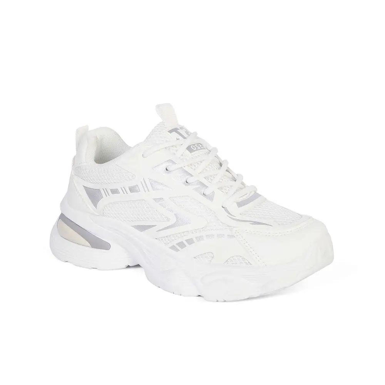 ZAPATILLA MUJER STHEF TRENDY BLANCO/PLATA 8125 BLANCO 1129030 - 1