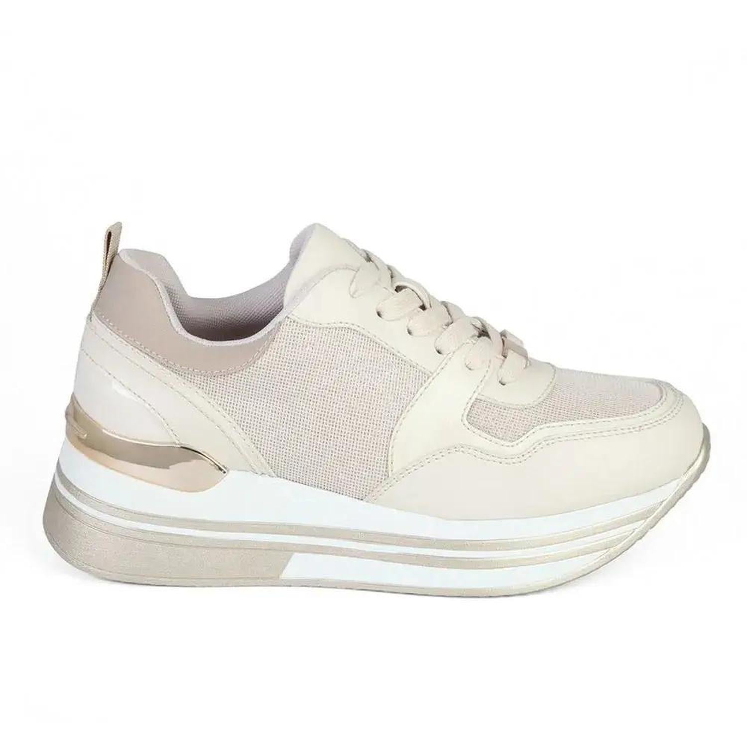 ZAPATILLA MUJER STHEF TRENDY BEIGE 7924 BEIGE 1114271 - 1