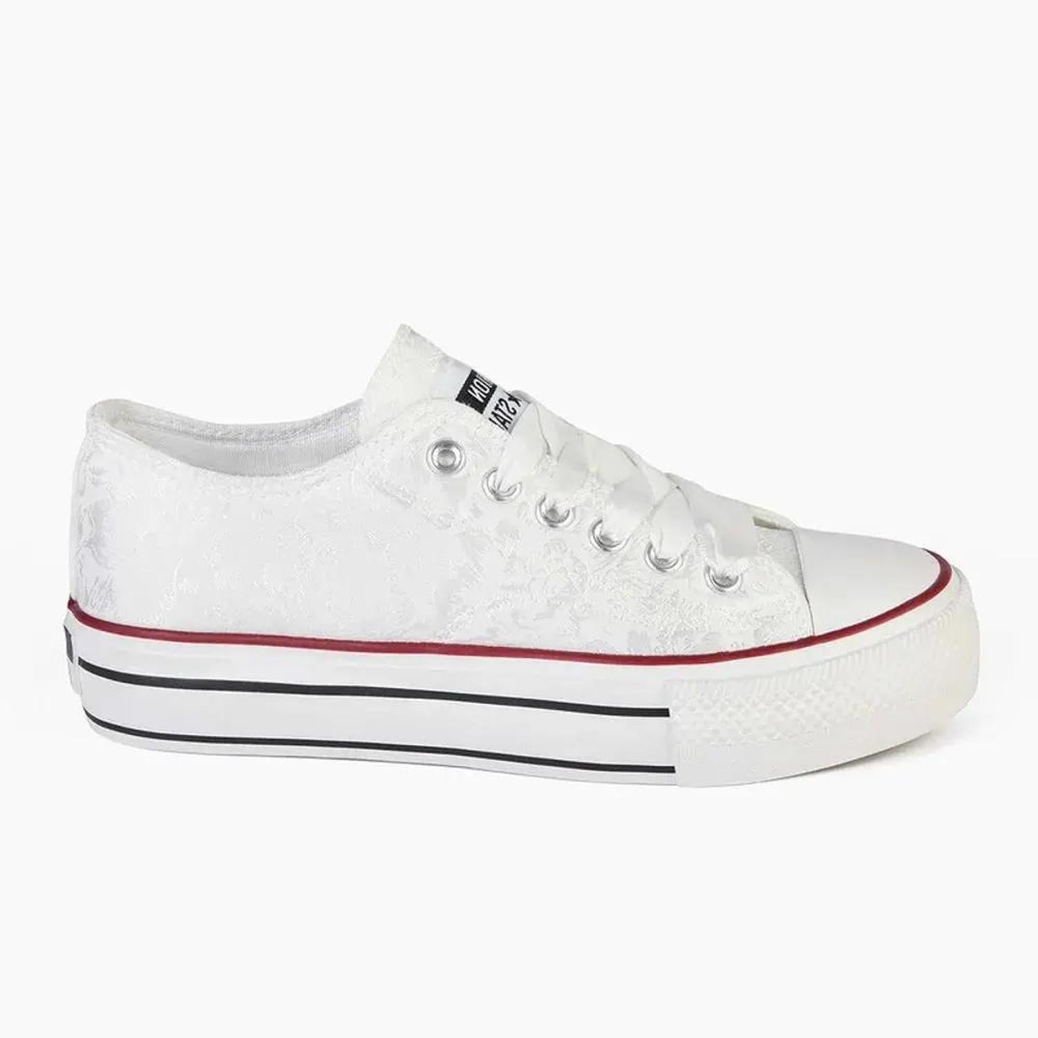 ZAPATILLA MUJER STHEF CASUAL BLANCO 8078 - 1