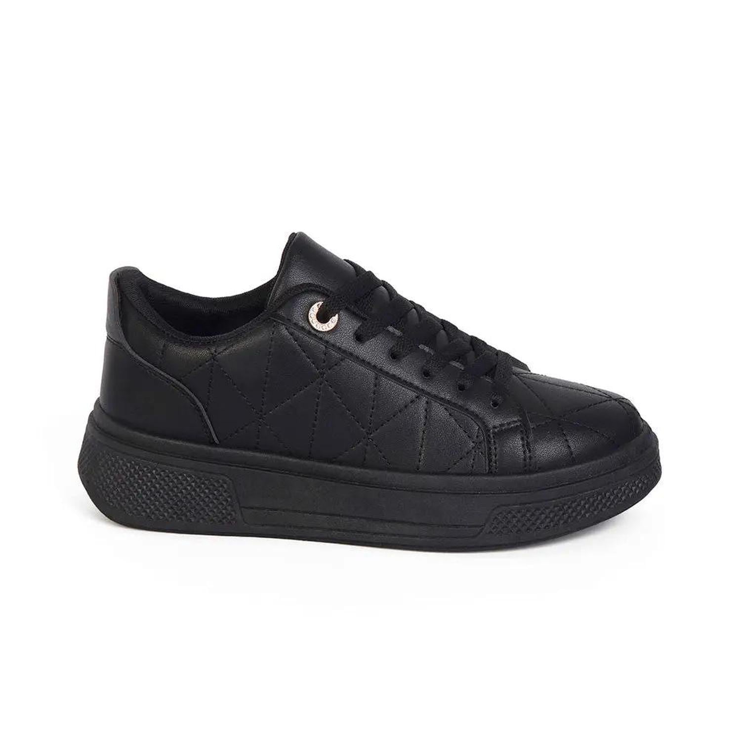 ZAPATILLA MUJER STHEF CASUAL NEGRO 8126 - 1