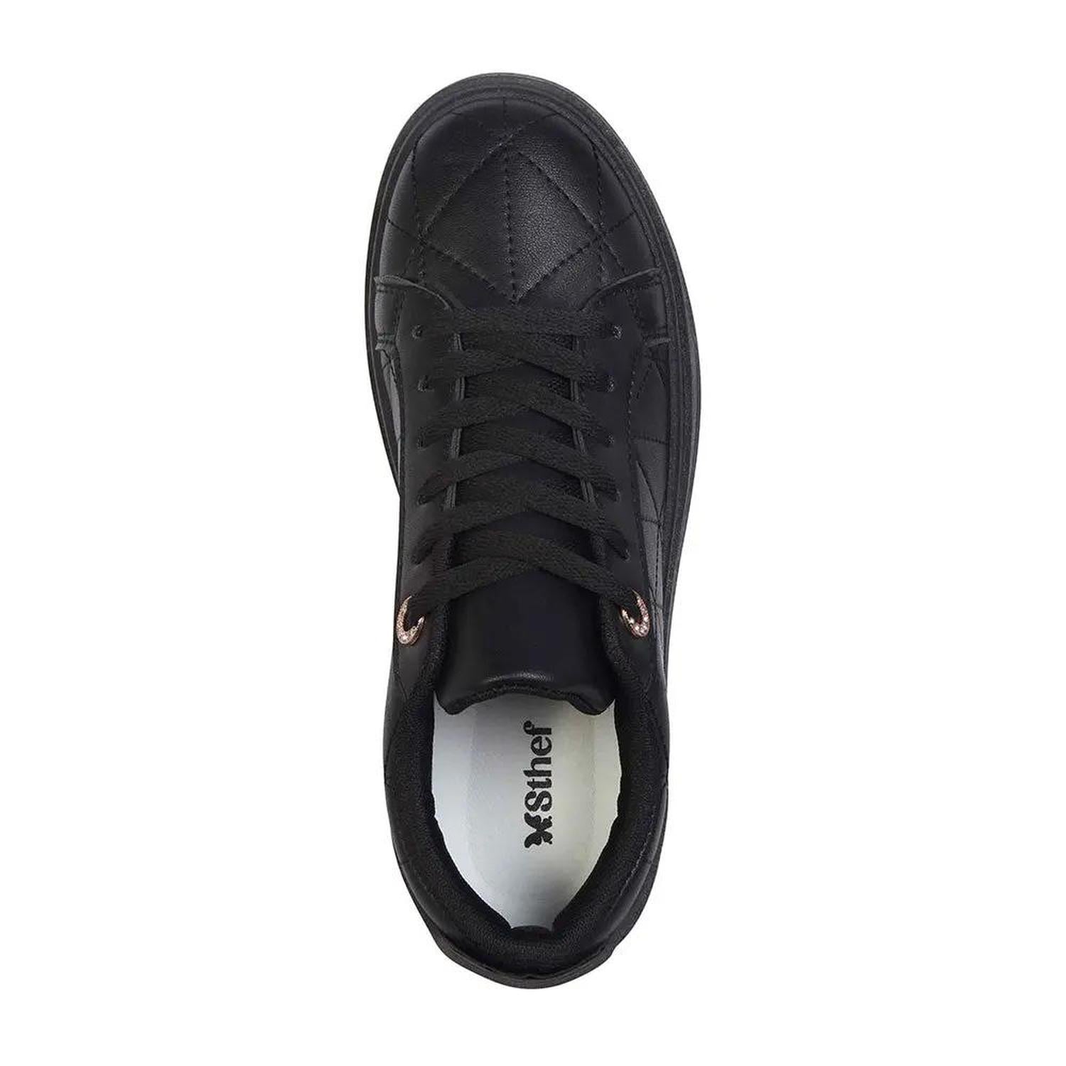 ZAPATILLA MUJER STHEF CASUAL NEGRO 8126 NEGRO 1128957 - 4