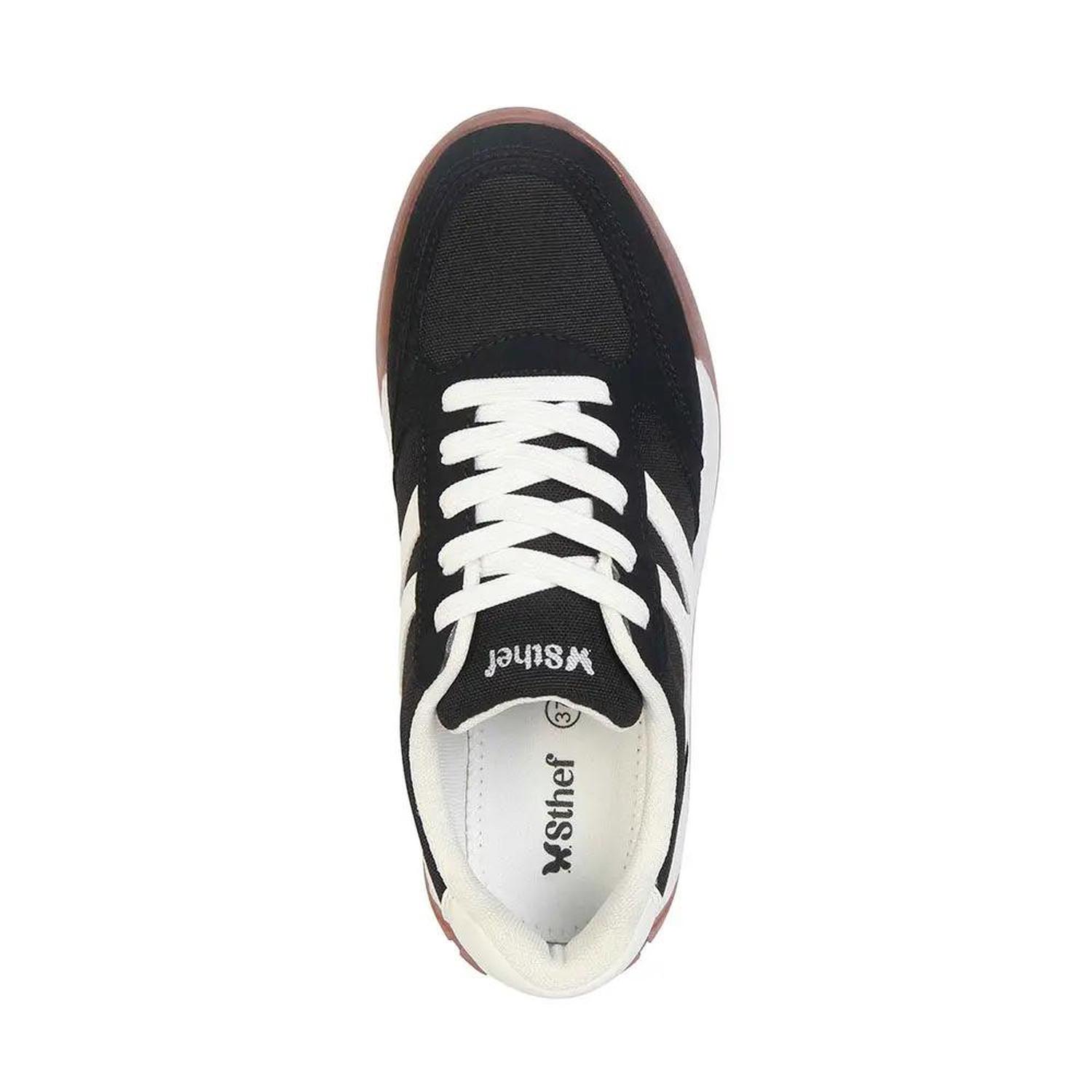 ZAPATILLA MUJER STHEF CASUAL BLACK 8134 NEGRO 1129014 - 4