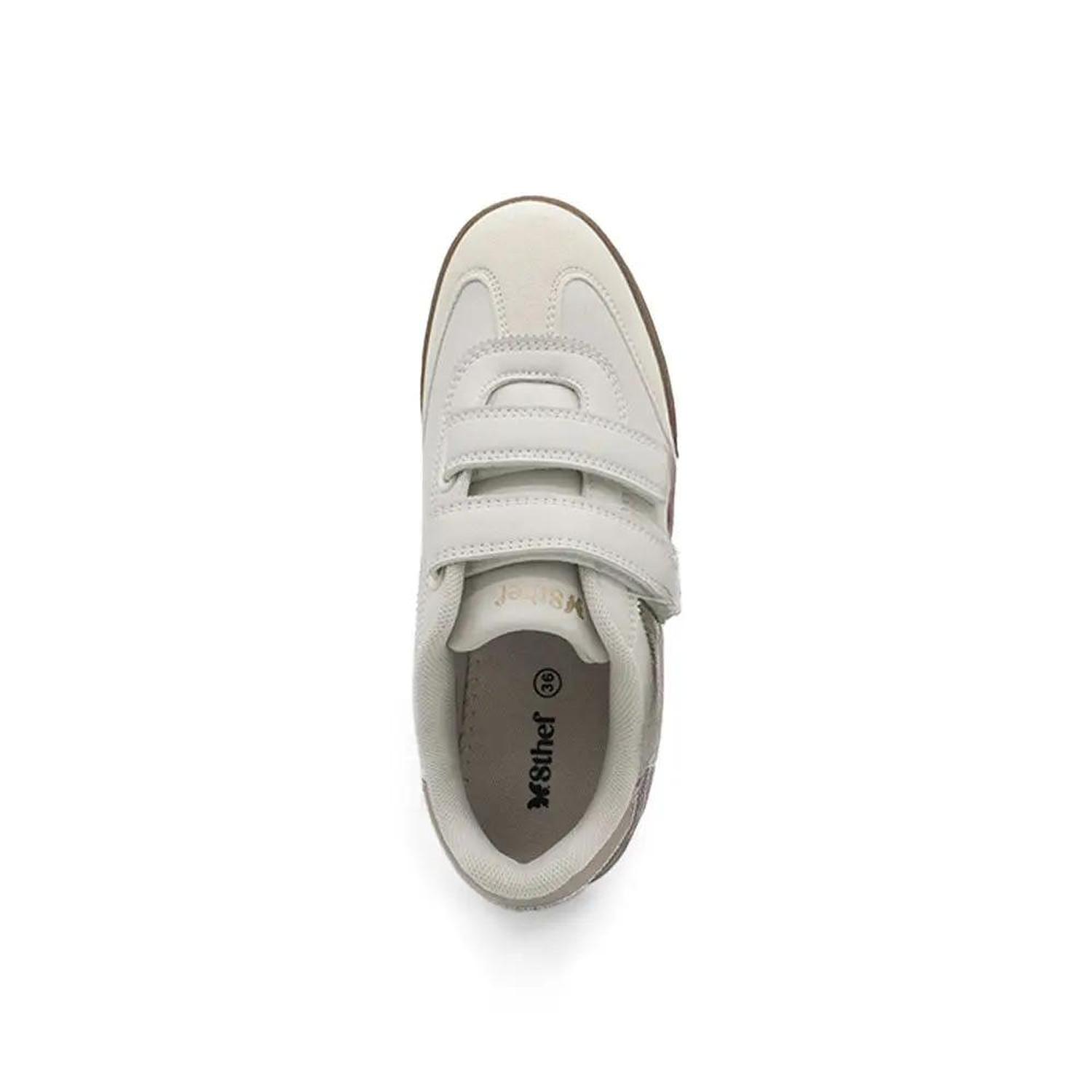 ZAPATILLA MUJER STHEF CASUAL BEIGE/ROSE GOLD 8135 BEIGE 1129025 - 4