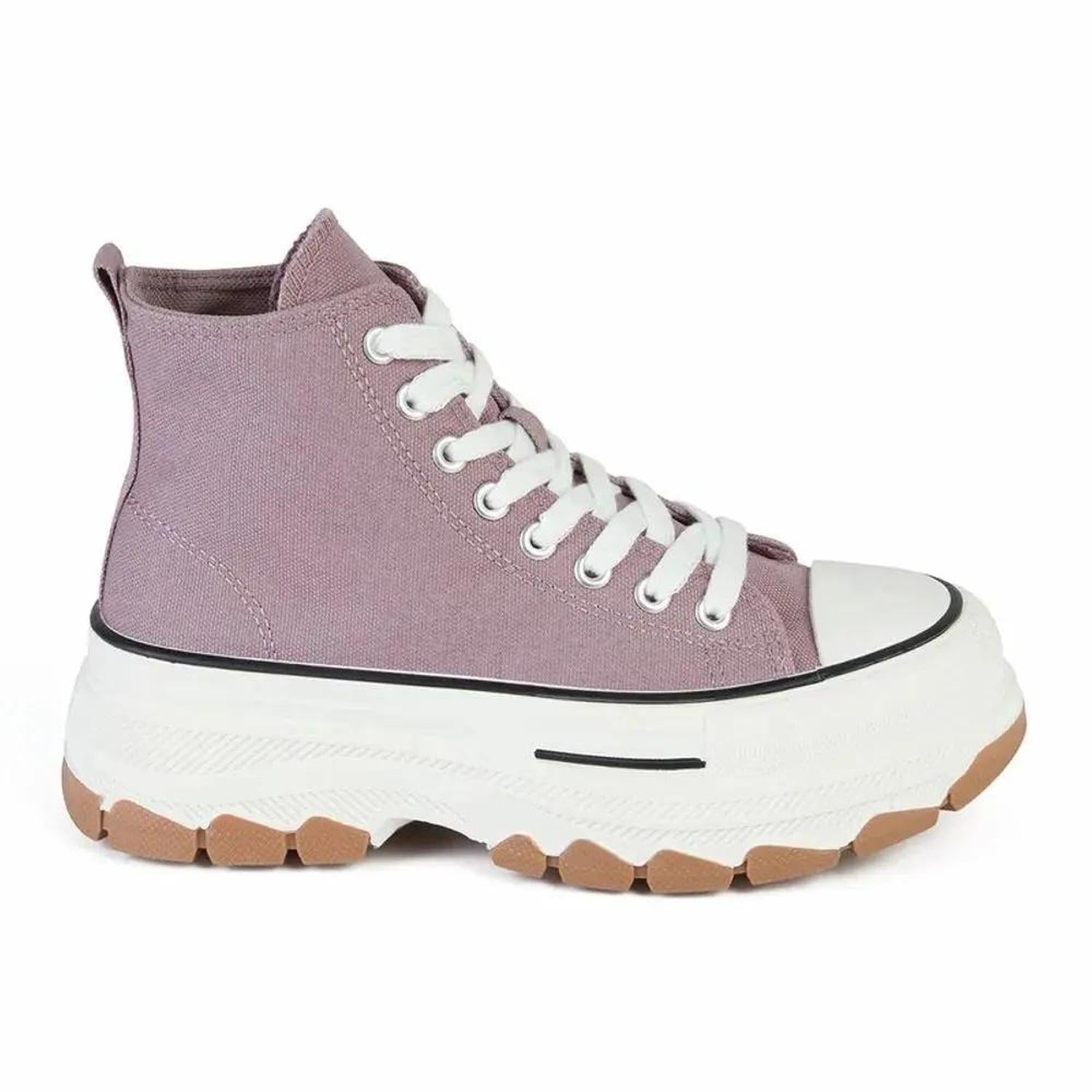 ZAPATILLA MUJER STHEF TRENDY PURPURA 7892 - 1