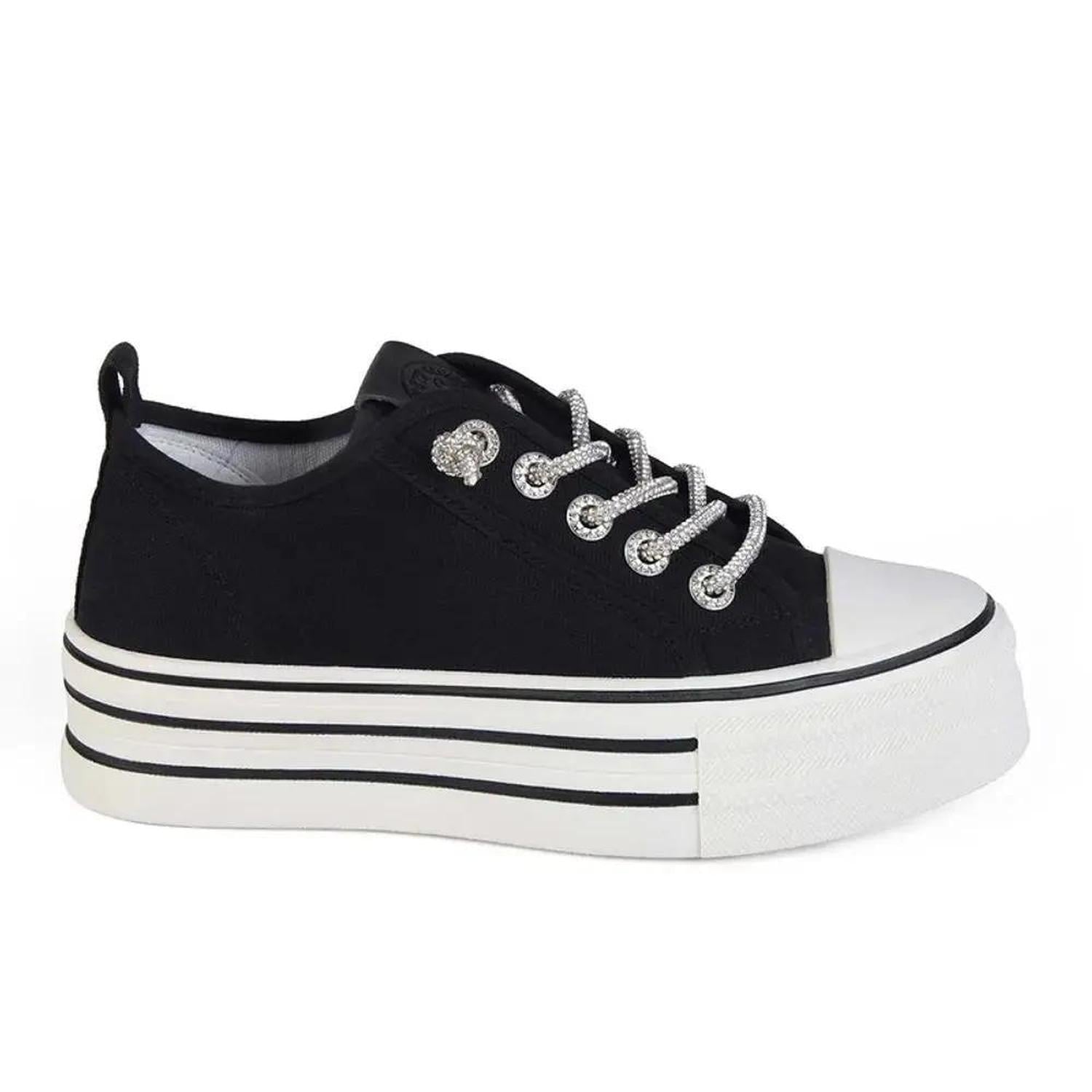 ZAPATILLA MUJER STHEF CASUAL NEGRO 8038 NEGRO 1123479 - 1