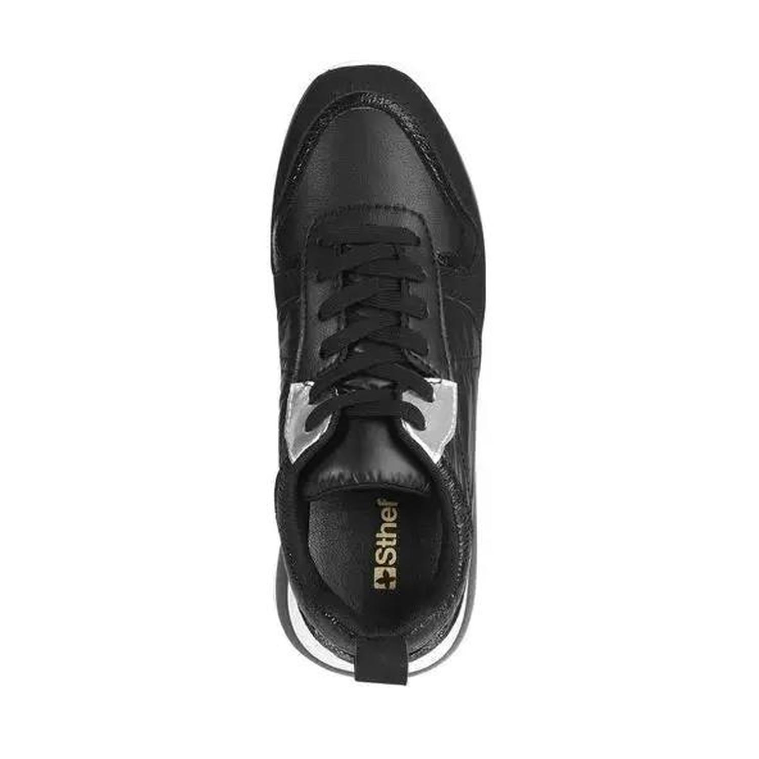 ZAPATILLA MUJER STHEF TRENDY NEGRO 7678 MULTICOLOR 1097604 - 4