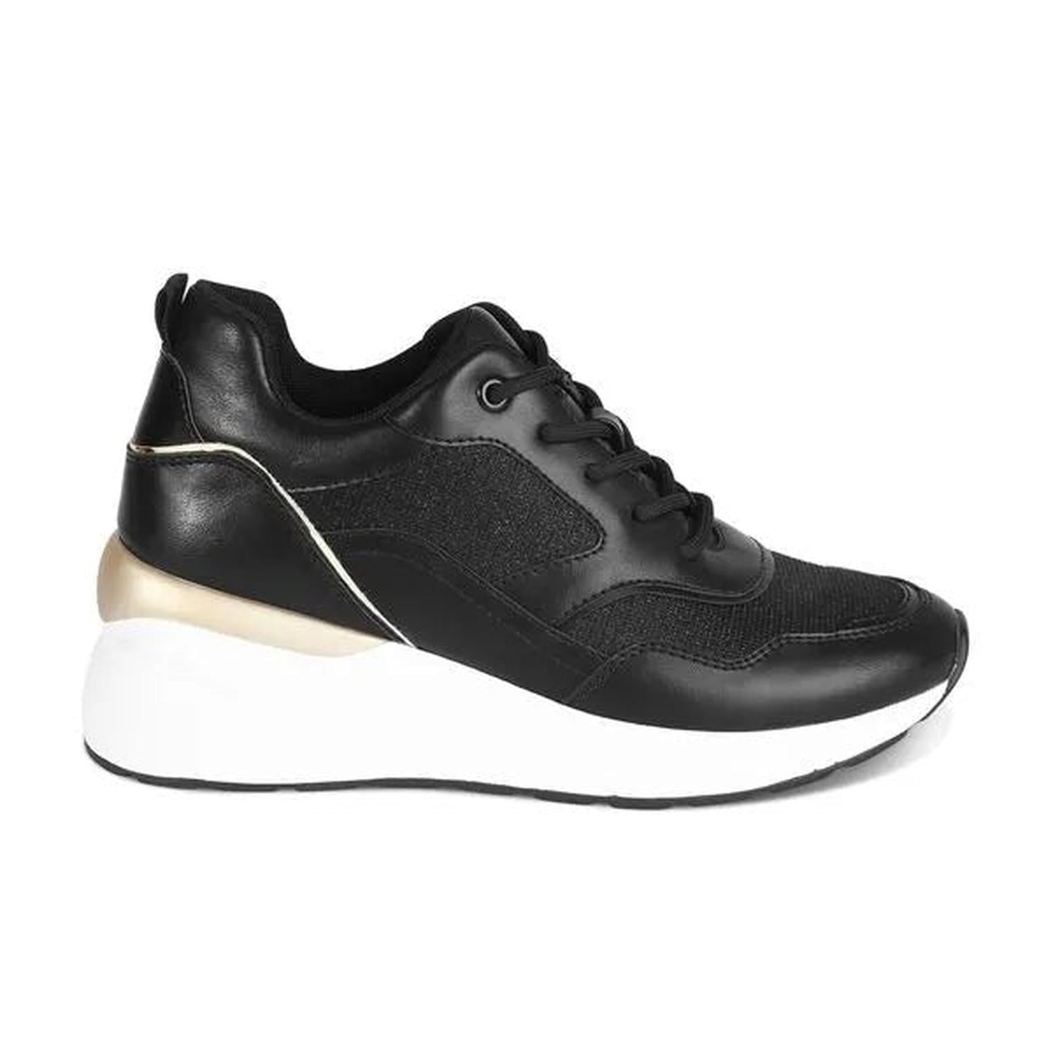 ZAPATILLAS URBANAS MUJER 7603 NEGRO-STHEF - 1