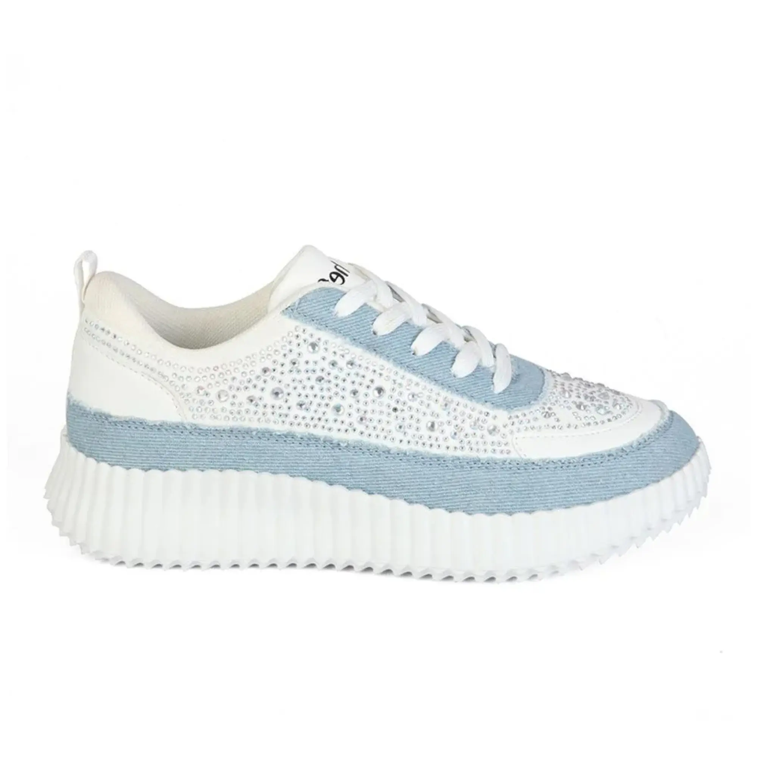 ZAPATILLA MUJER STHEF TRENDY DENIM 7918 PLATEADO 1114392 - 2