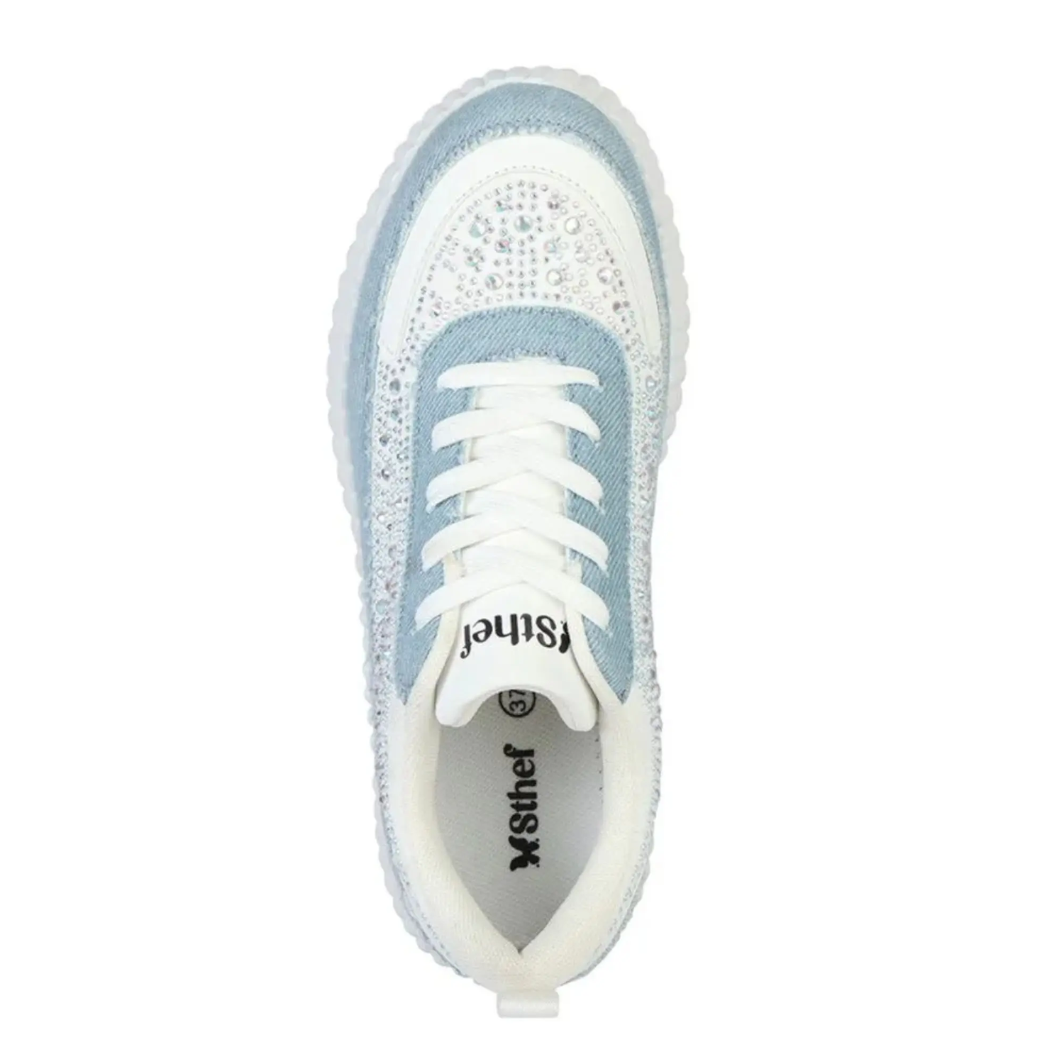 ZAPATILLA MUJER STHEF TRENDY DENIM 7918 PLATEADO 1114392 - 3