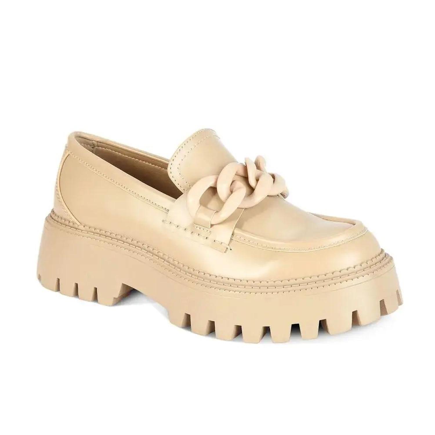 MOCASIN MUJER STHEF BEIGE 7611 BEIGE 1097485 - 4