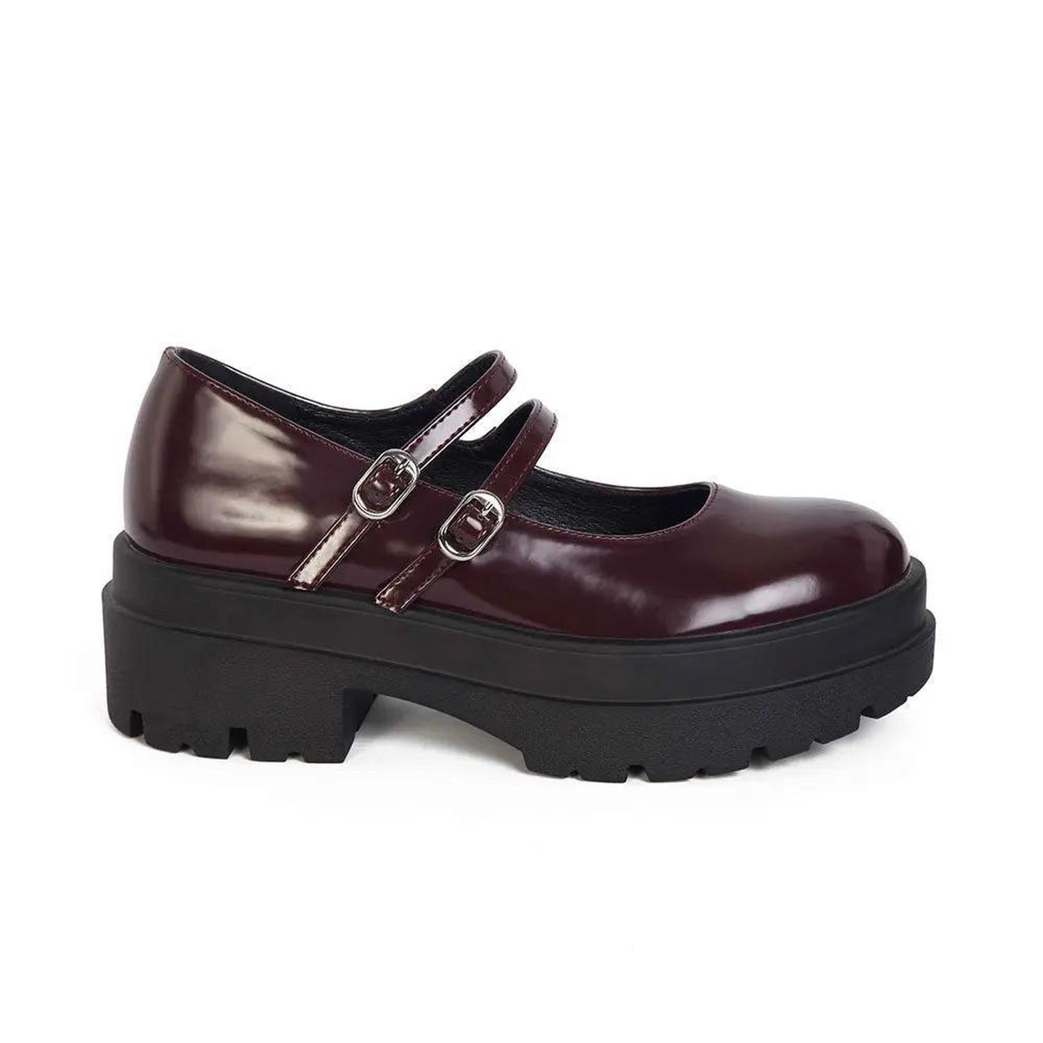 MOCASIN MUJER STHEF BURGUNDY 8106 ROJO 1128670 - 2