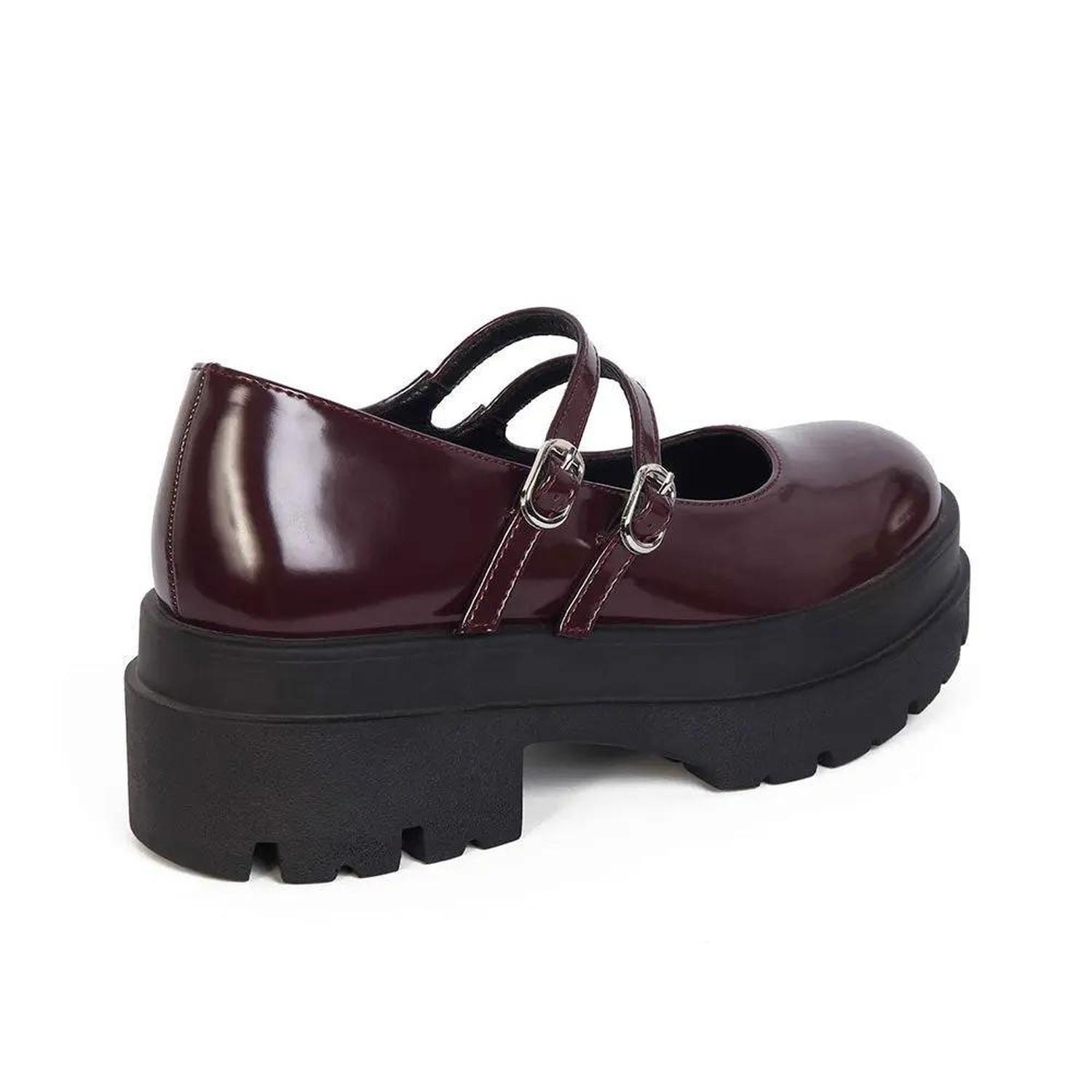 MOCASIN MUJER STHEF BURGUNDY 8106 ROJO 1128670 - 3
