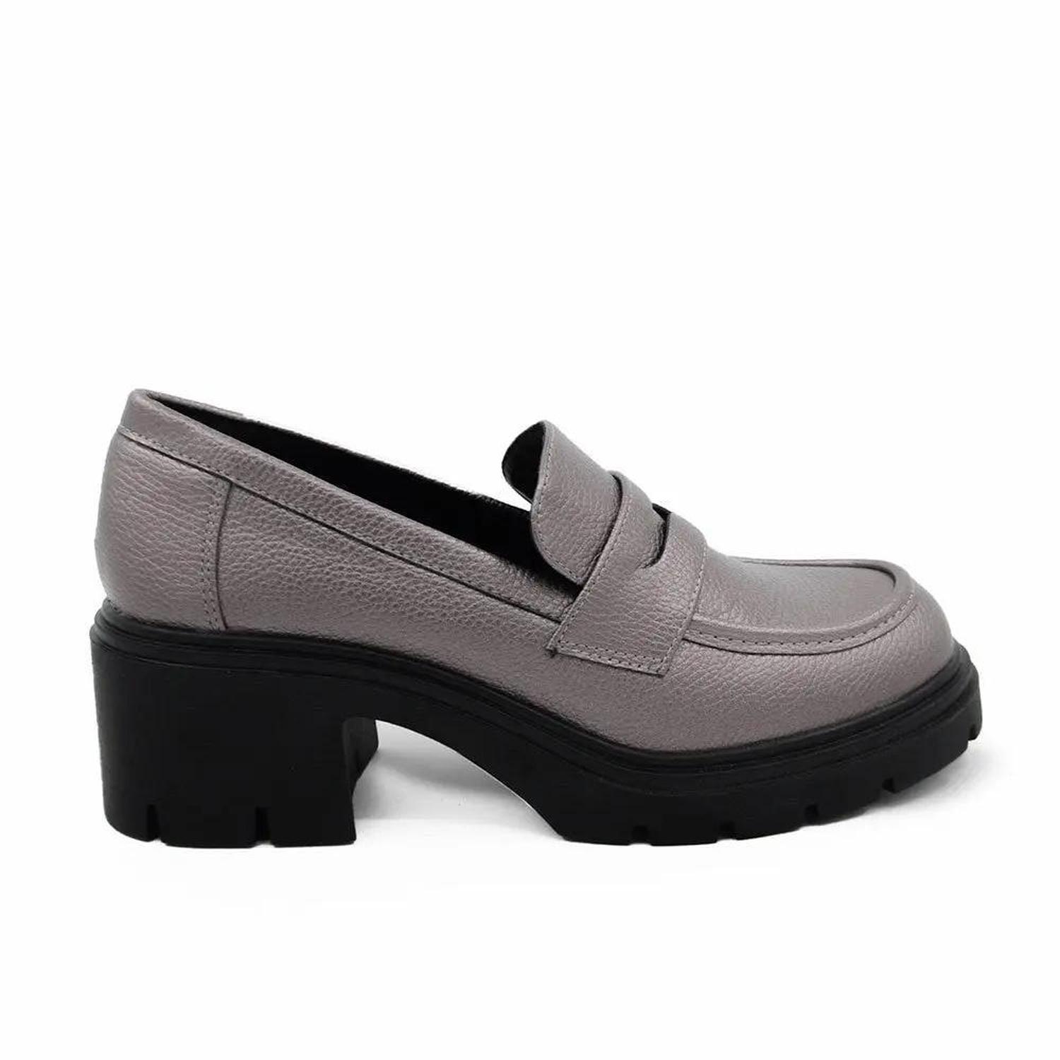 MOCASIN MUJER STHEF PEWTER 8120 - 1