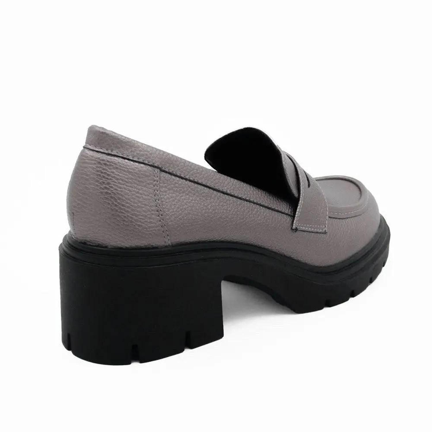MOCASIN MUJER STHEF PEWTER 8120 GRIS 1128883 - 3