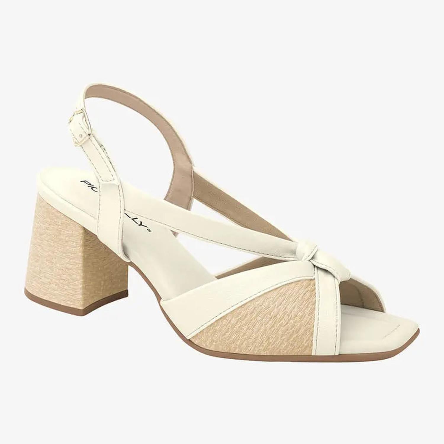 SANDALIA DE VESTIR 626028 OFF WHITE AVELA - 1