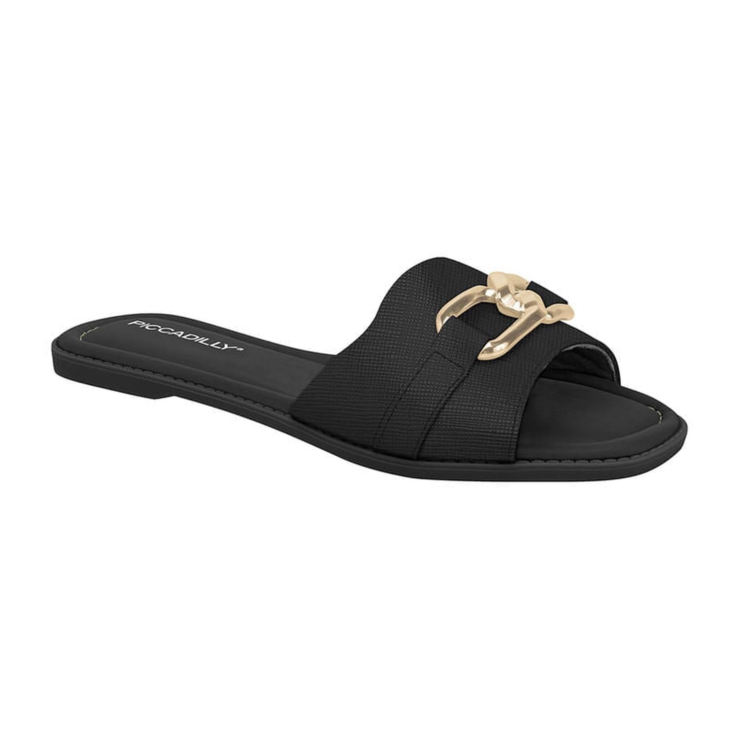 SANDALIA CONFORT 508042 PRETO - 1