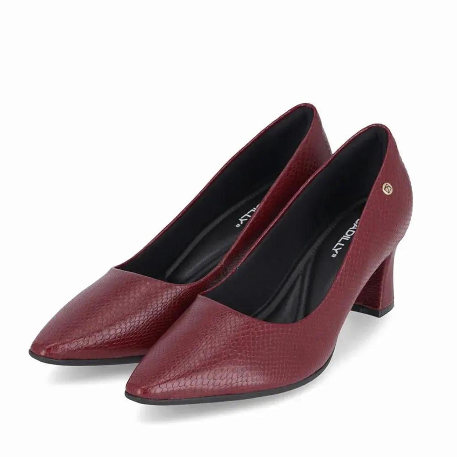 ZAPATO MUJER PICCADILLY VESTIR VINHO 76400100000035 COLOR 1134579 - 3