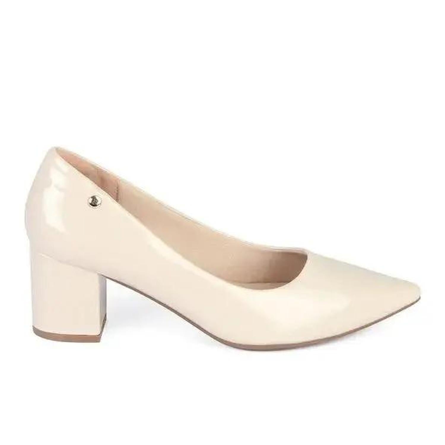 ZAPATO MUJER STHEF VESTIR OFF WHITE 7902 - 1