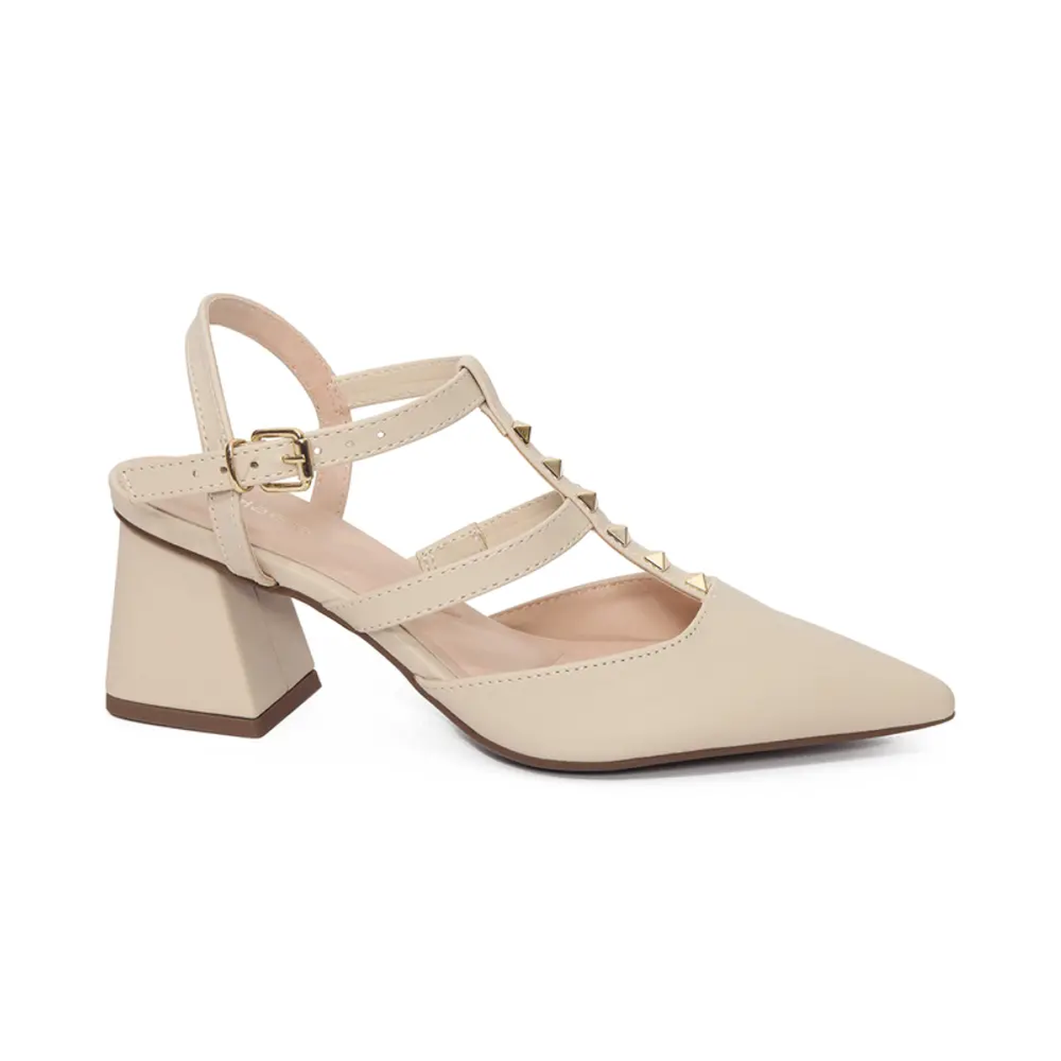 ZAPATO MUJER MIKAELA VESTIR MANTEIGA 20253-02 36382 - 1