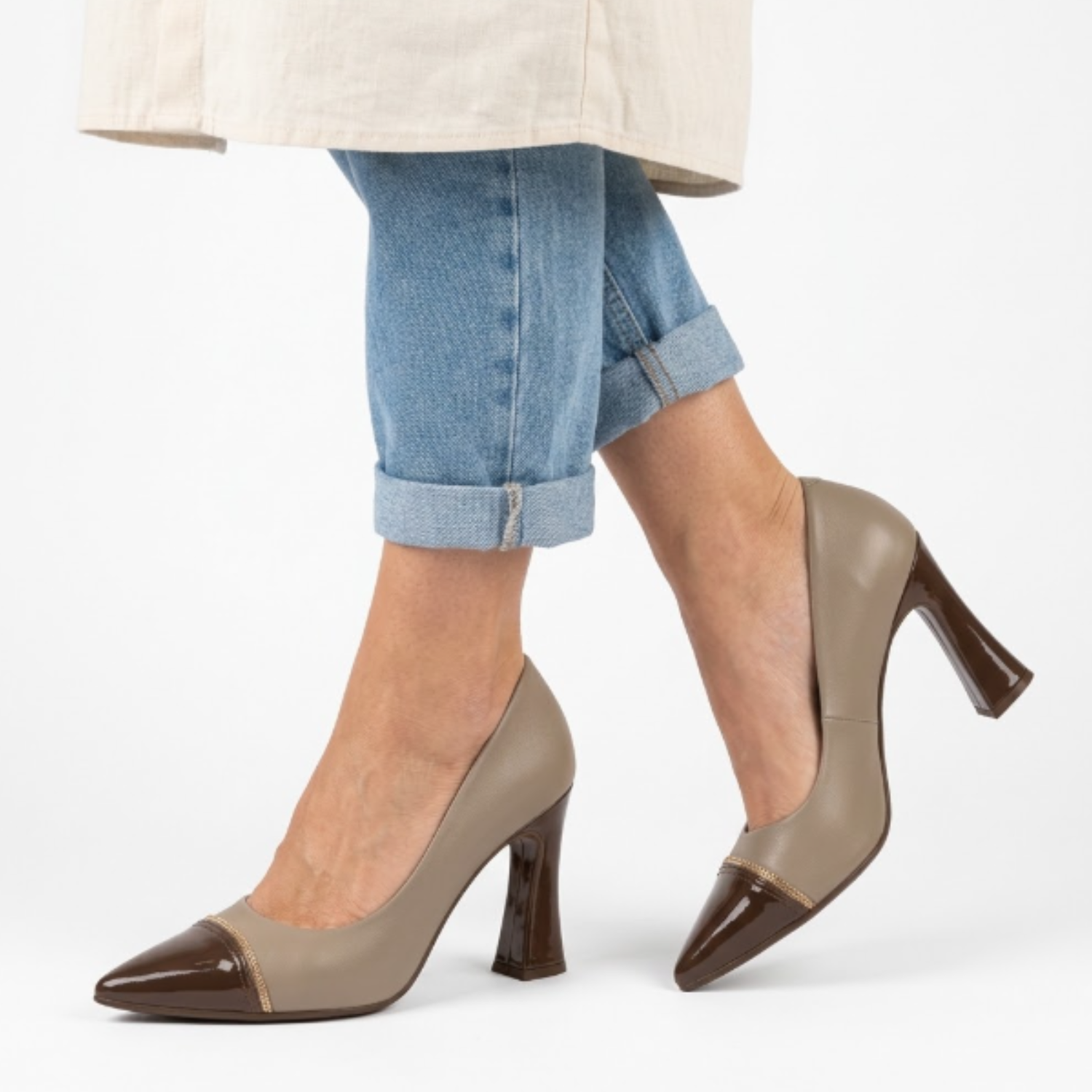 ZAPATO MUJER PICCADILLY VESTIR FENDI/MADEIRA 74923900000002 MARRÓN 1134418 - 2
