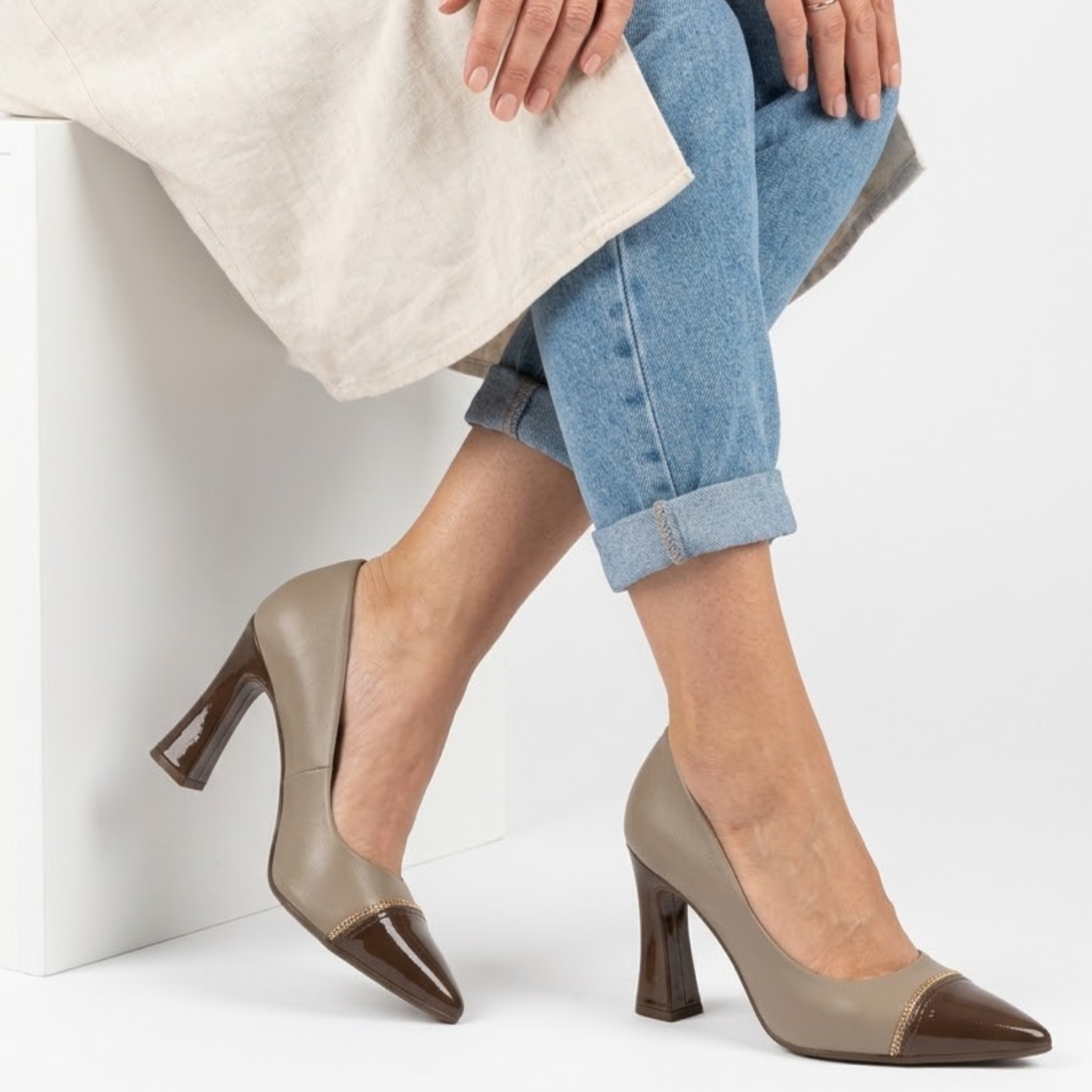 ZAPATO MUJER PICCADILLY VESTIR FENDI/MADEIRA 74923900000002 MARRÓN 1134418 - 4