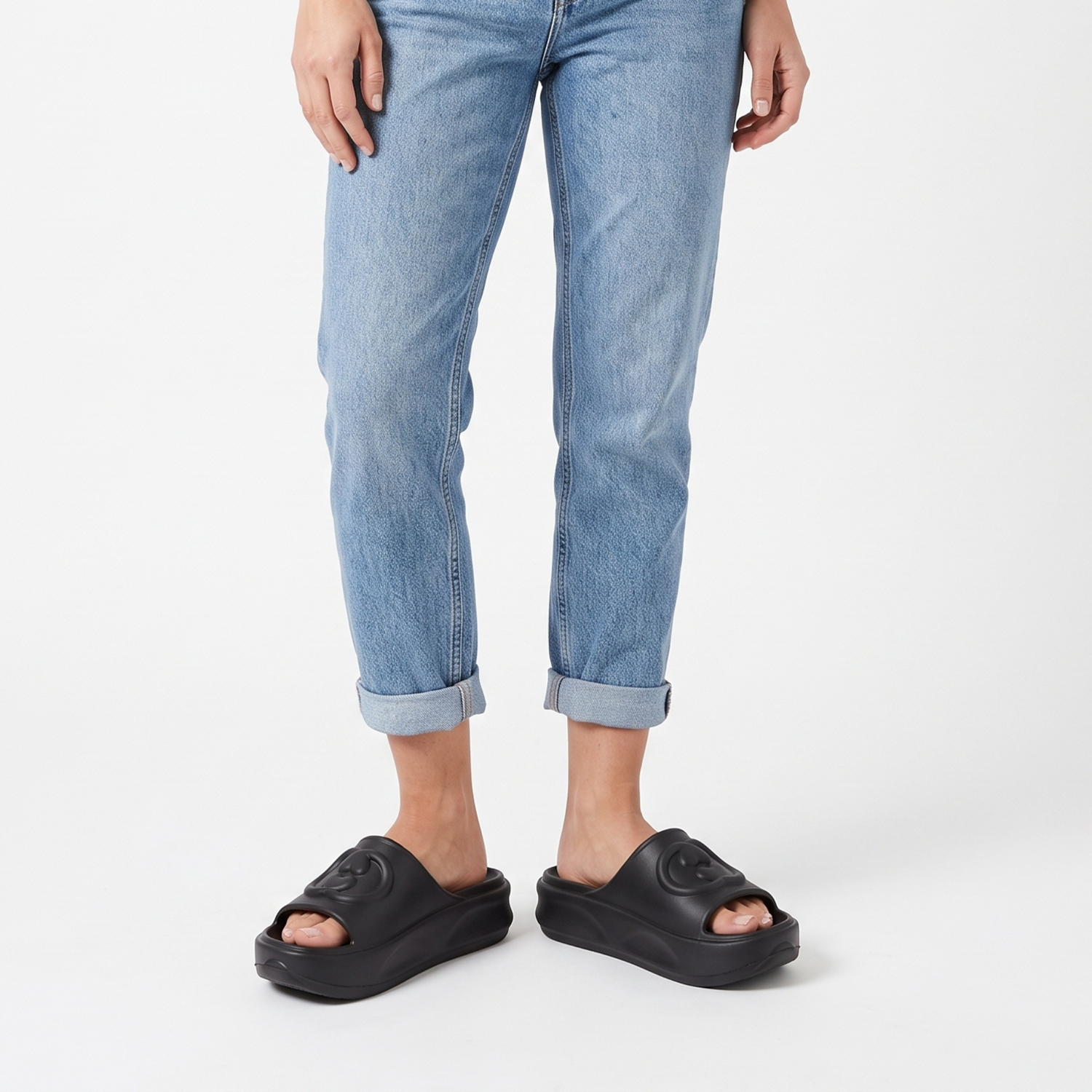 SANDALIA MUJER STHEF CASUAL NEGRO 7886 COLOR NEGRO - 1108414 - 3