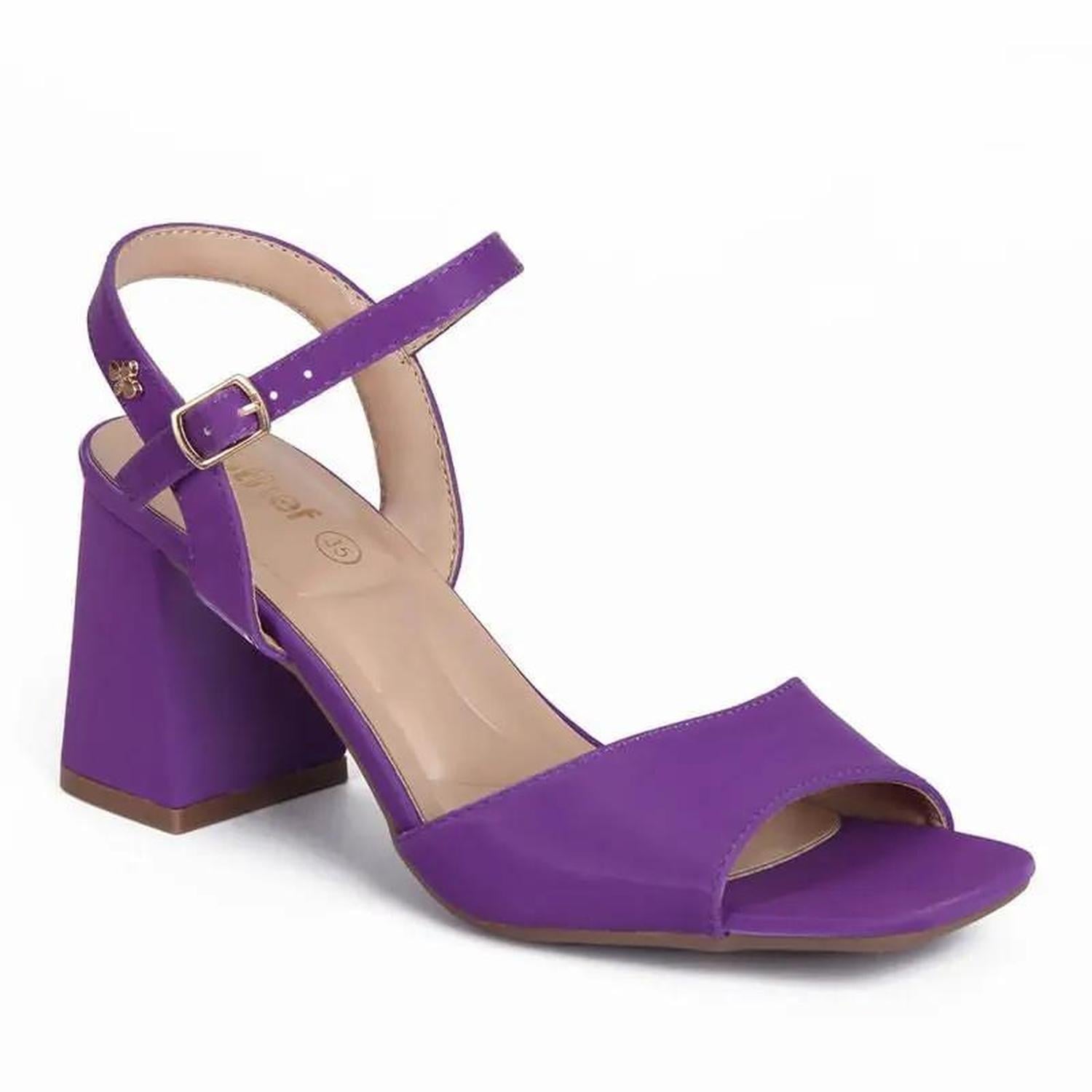 SANDALIA MUJER STHEF CASUAL PURPURA 7803 - 1