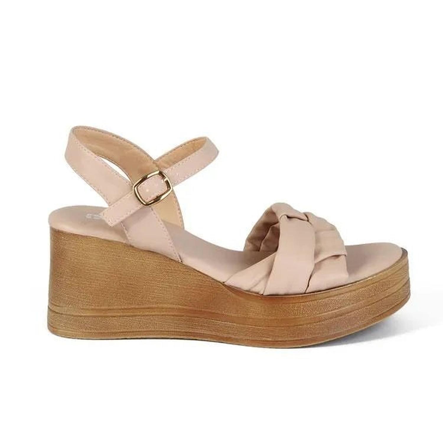 SANDALIA MUJER STHEF CASUAL ROSADO 7535 SNTC - 1