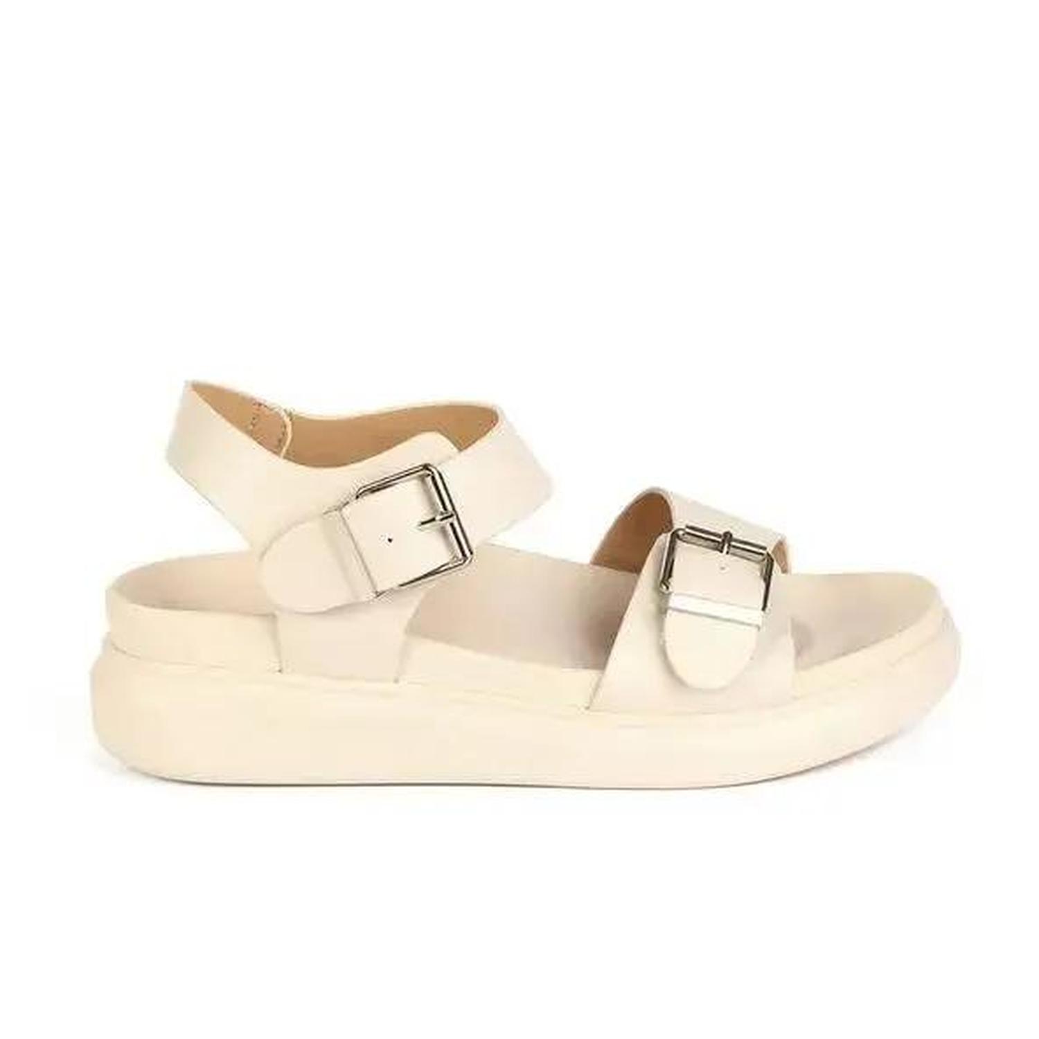 SANDALIA MUJER STHEF CASUAL OFF WHITE 7742 - 1