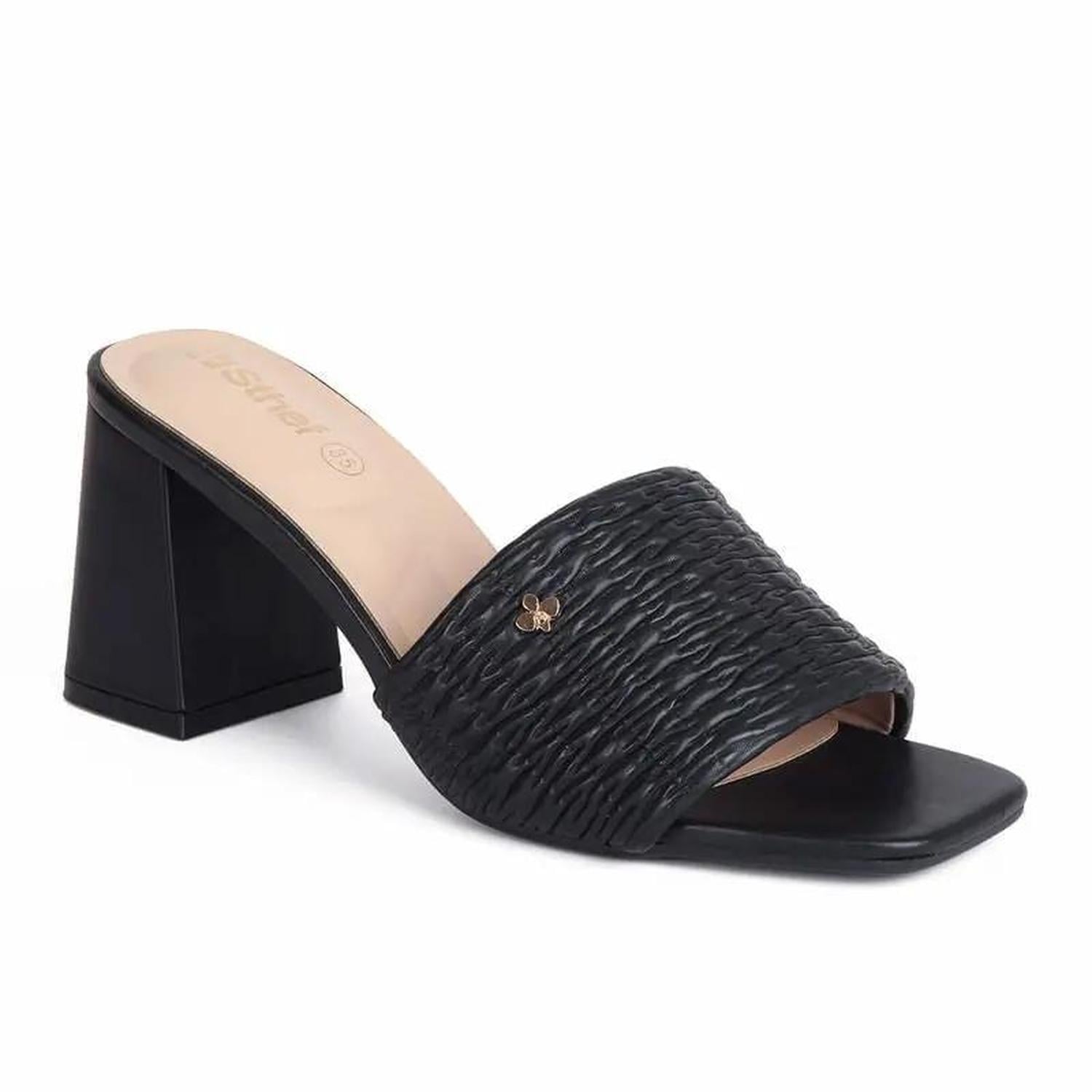SANDALIA MUJER STHEF CASUAL NEGRO 7811 - 1