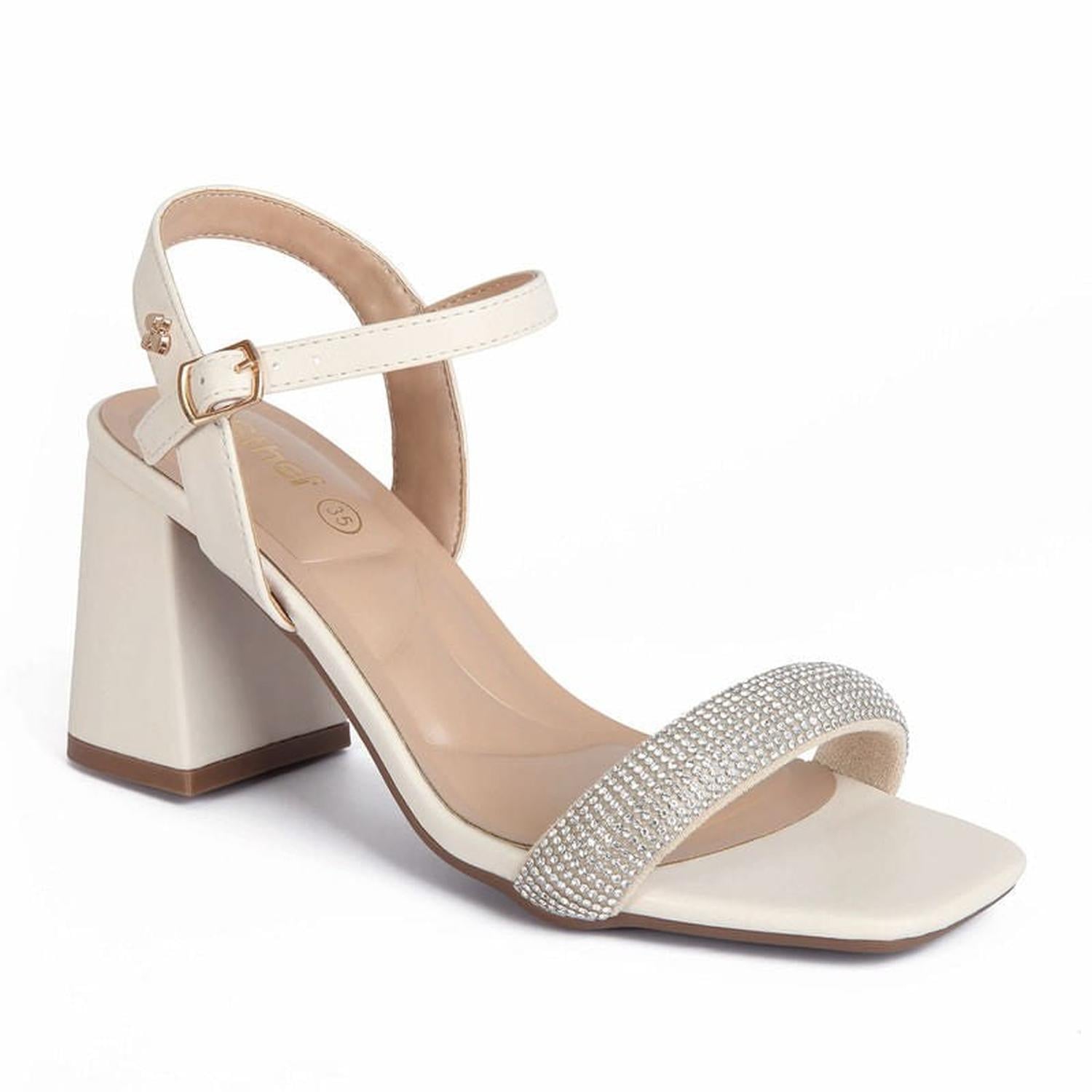SANDALIA CASUAL MUJER 7799 OFF WHITE-STHEF - 1