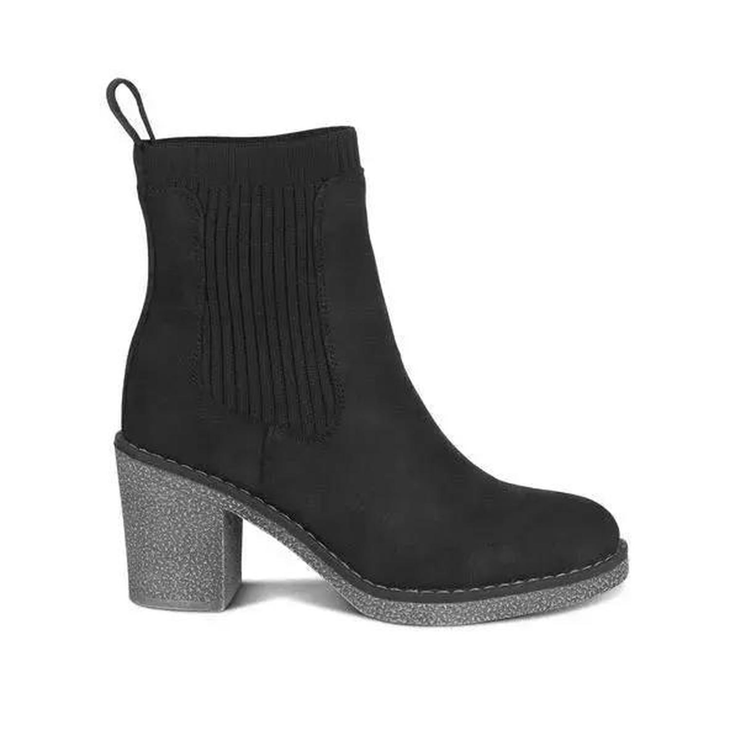 BOTIN MUJER STHEF CASUAL NEGRO 7612 - 1
