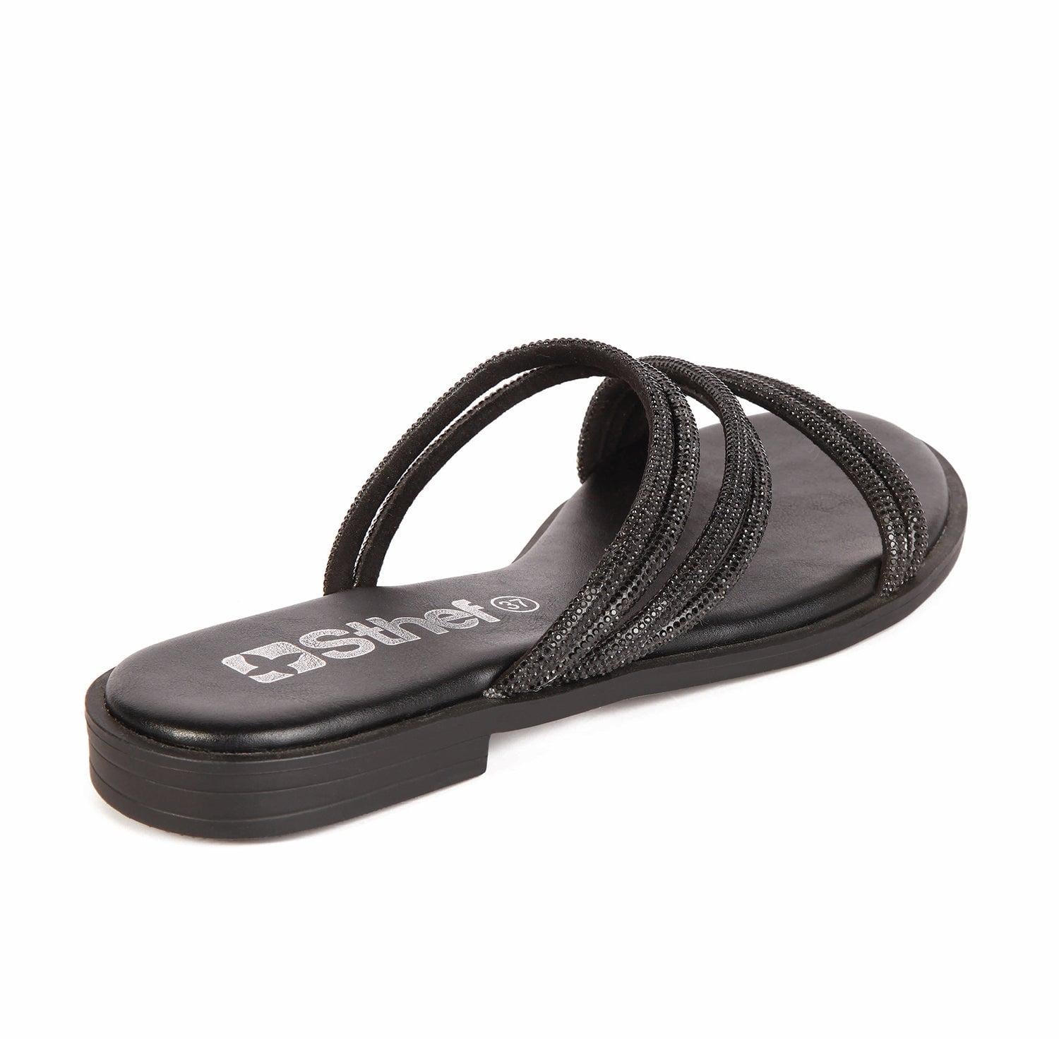 SANDALIA MUJER STHEF CASUAL NEGRO 7859 COLOR NEGRO - 1107195 - 3