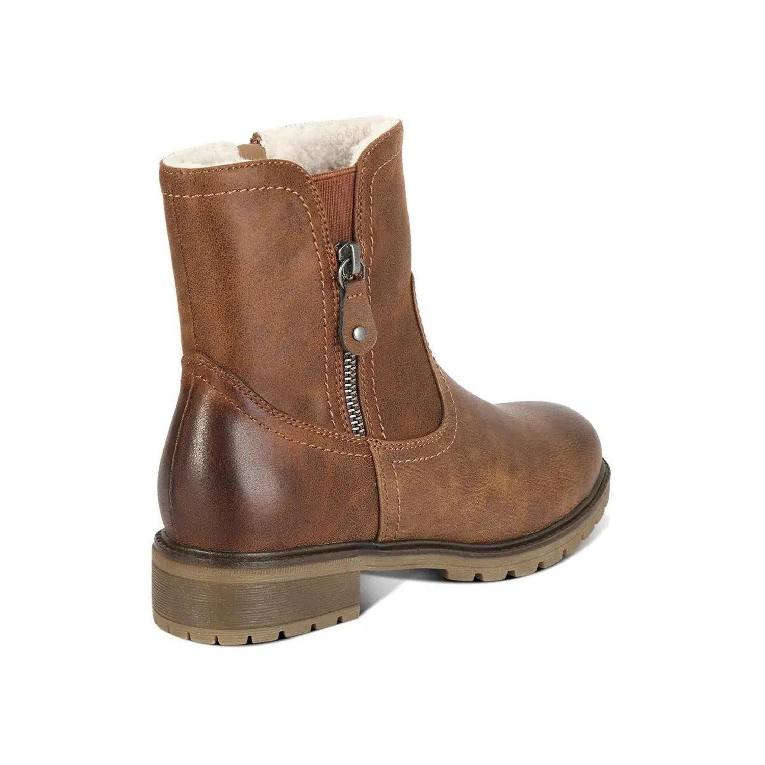 BOTINES COMBAT MUJER 7626 CAMEL-STHEF COLOR 1098456 - 2