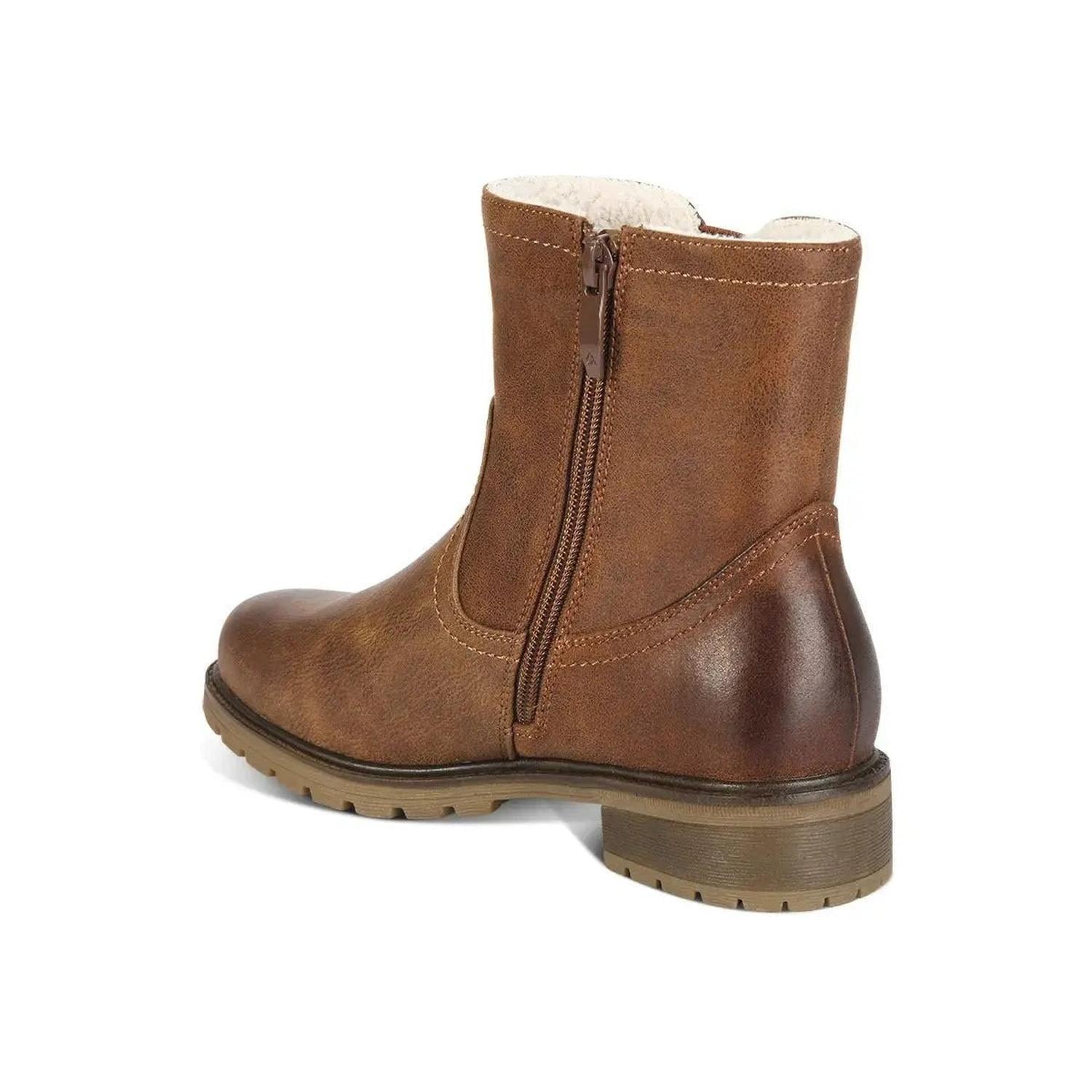 BOTINES COMBAT MUJER 7626 CAMEL-STHEF COLOR 1098456 - 4