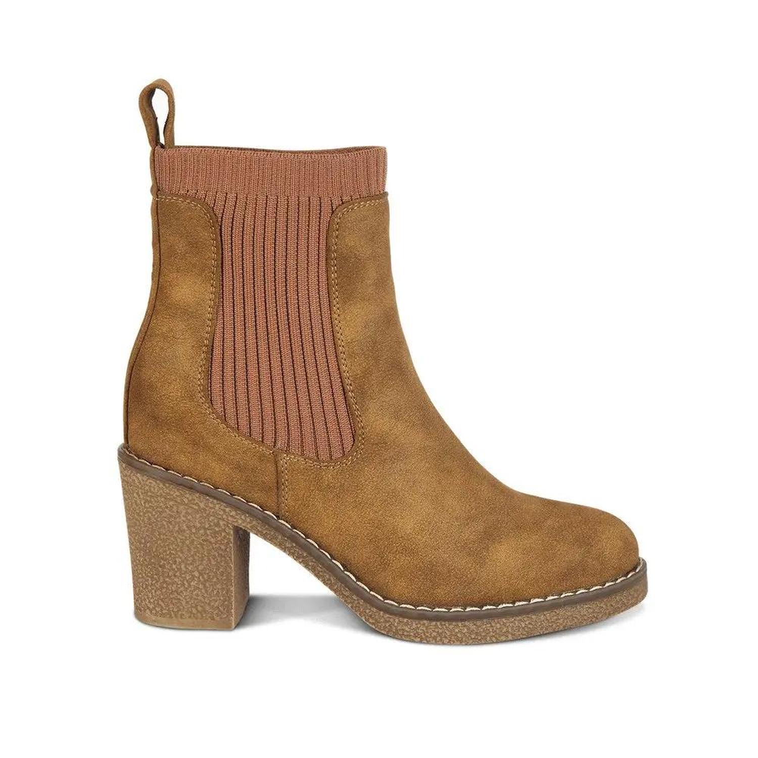 BOTIN MUJER STHEF CASUAL TAUPE 7612 - 1