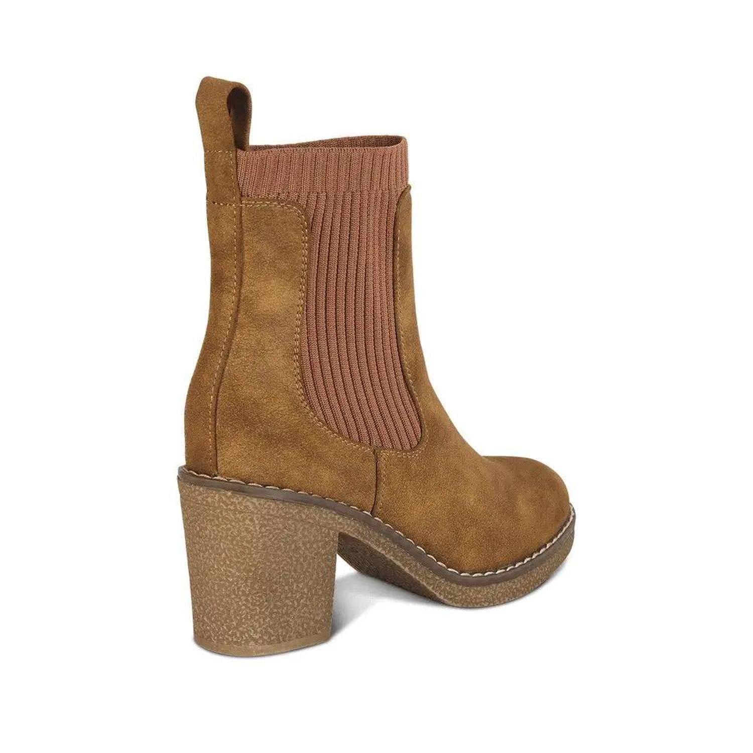 BOTIN MUJER STHEF CASUAL TAUPE 7612 COLOR 1097495 - 4