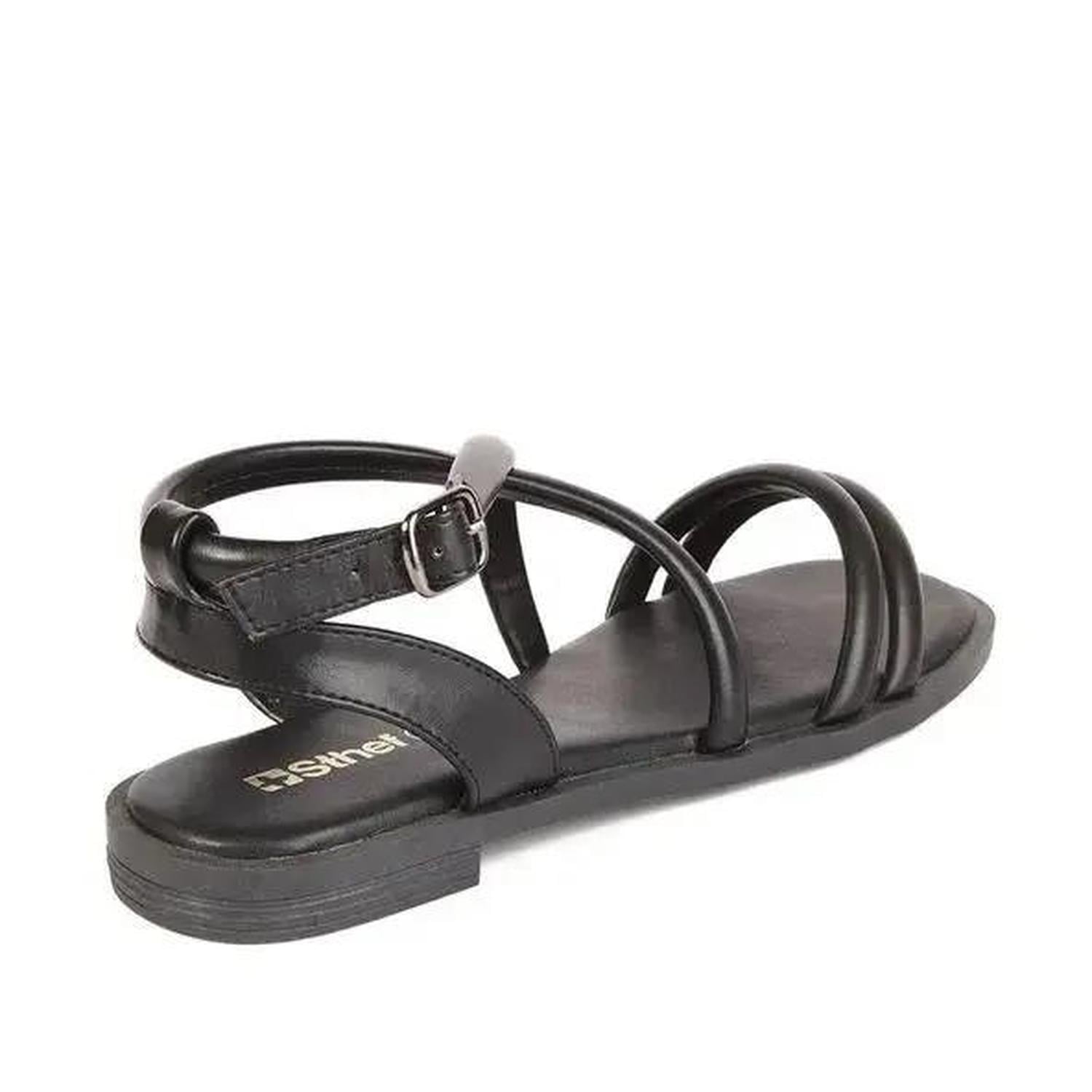 SANDALIA MUJER STHEF CASUAL NEGRO 7743 COLOR NEGRO - 1106254 - 2